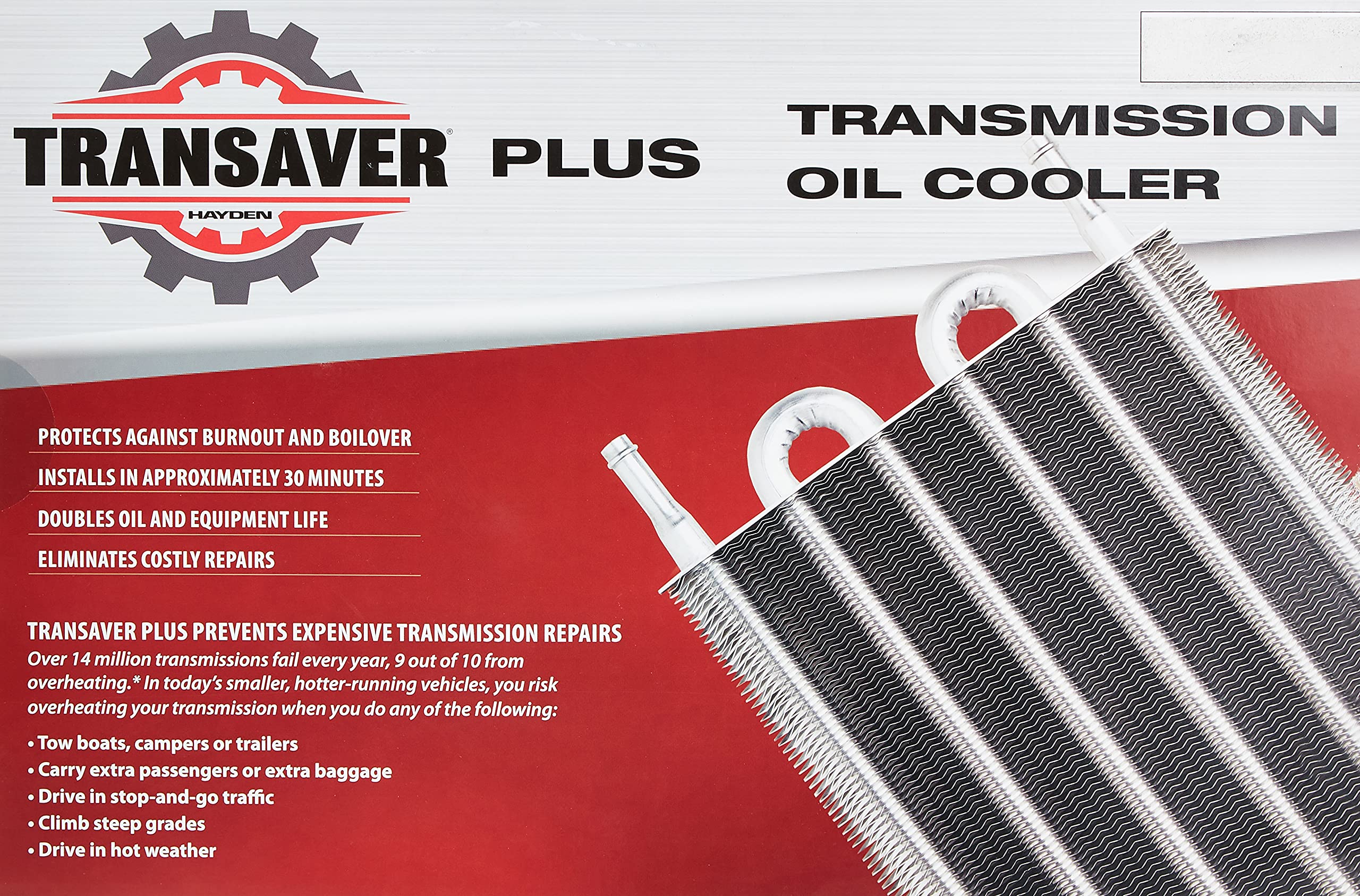 Hayden Aluminum Automotive 403 Ultra-Cool Tube And Fin Transmission Cooler