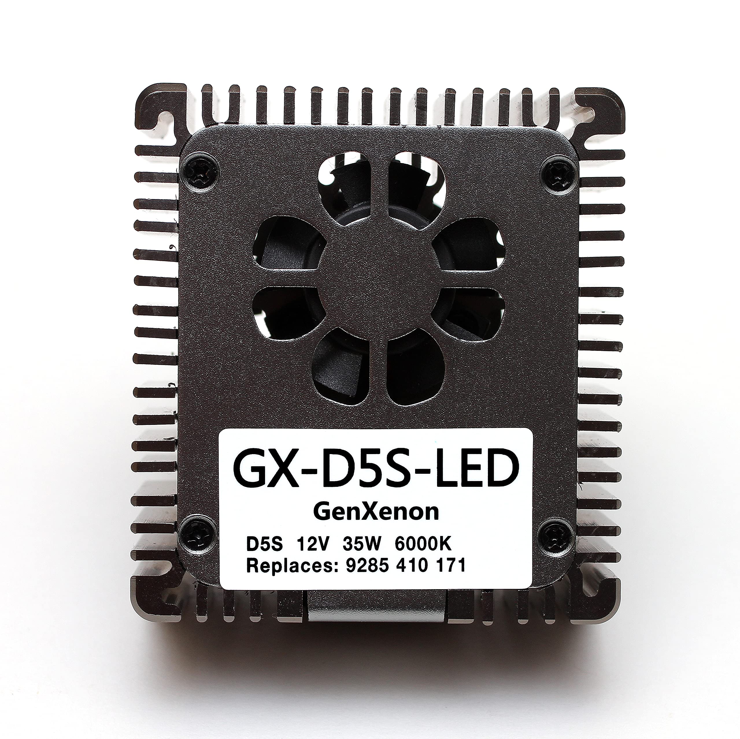 Genxenon Replacement D5S 35W Led 6000K 8,000 Lumens White Headlight Light Bulbs Error-Free Canbus Plug-And-Play Low And High Bea