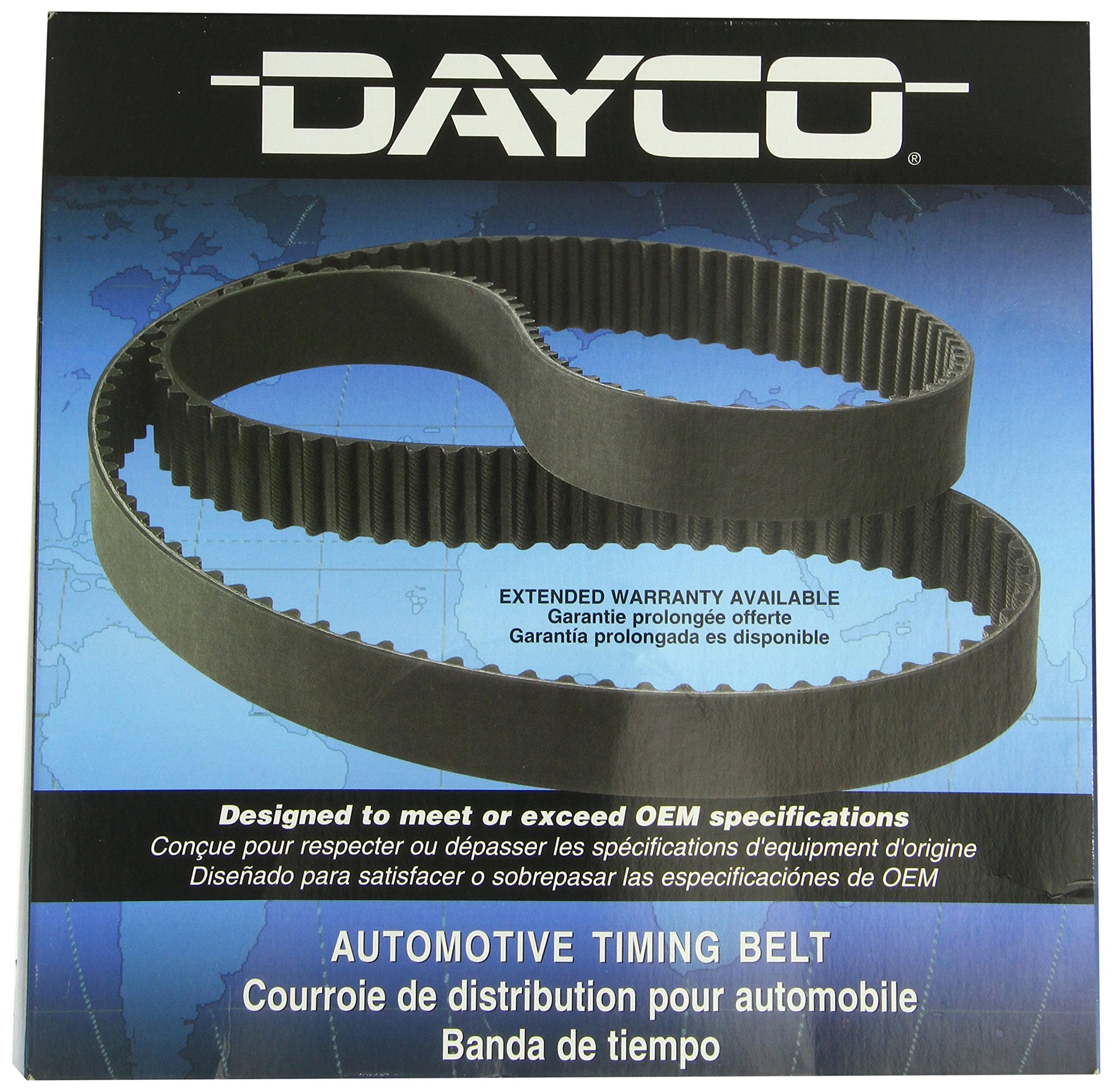Dayco 95249 Timing Belt, Black