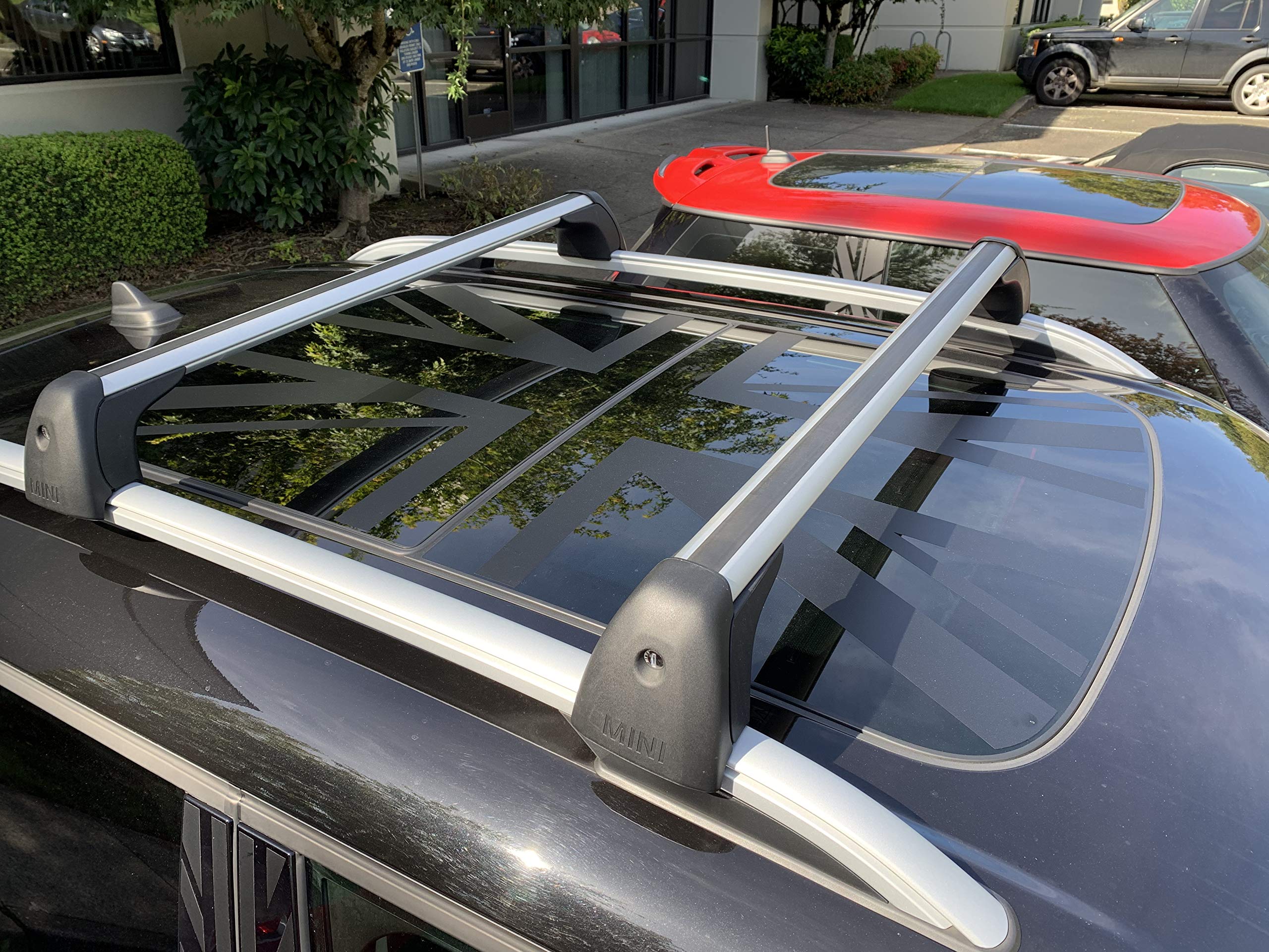 Cravenspeed Union Jack Sunroof Vinyl Decal For Mini Cooper F56 | 2014-2020 (Matte Black)