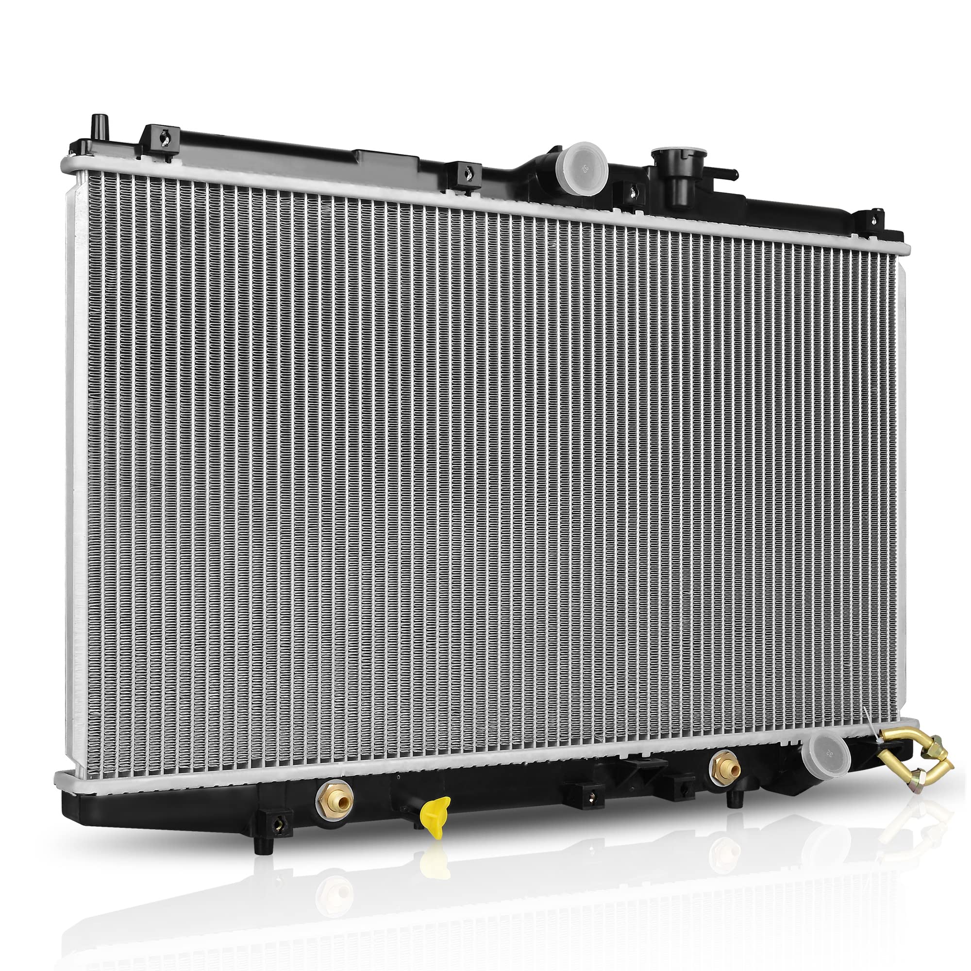 Dwvo Radiator Complete Radiator Compatible With 2006-2015 Civic K20Z2/Z3 R18A1/A4/A9/Z1 19010Rnba01 19010Rnbc51 1.8L 2.0L