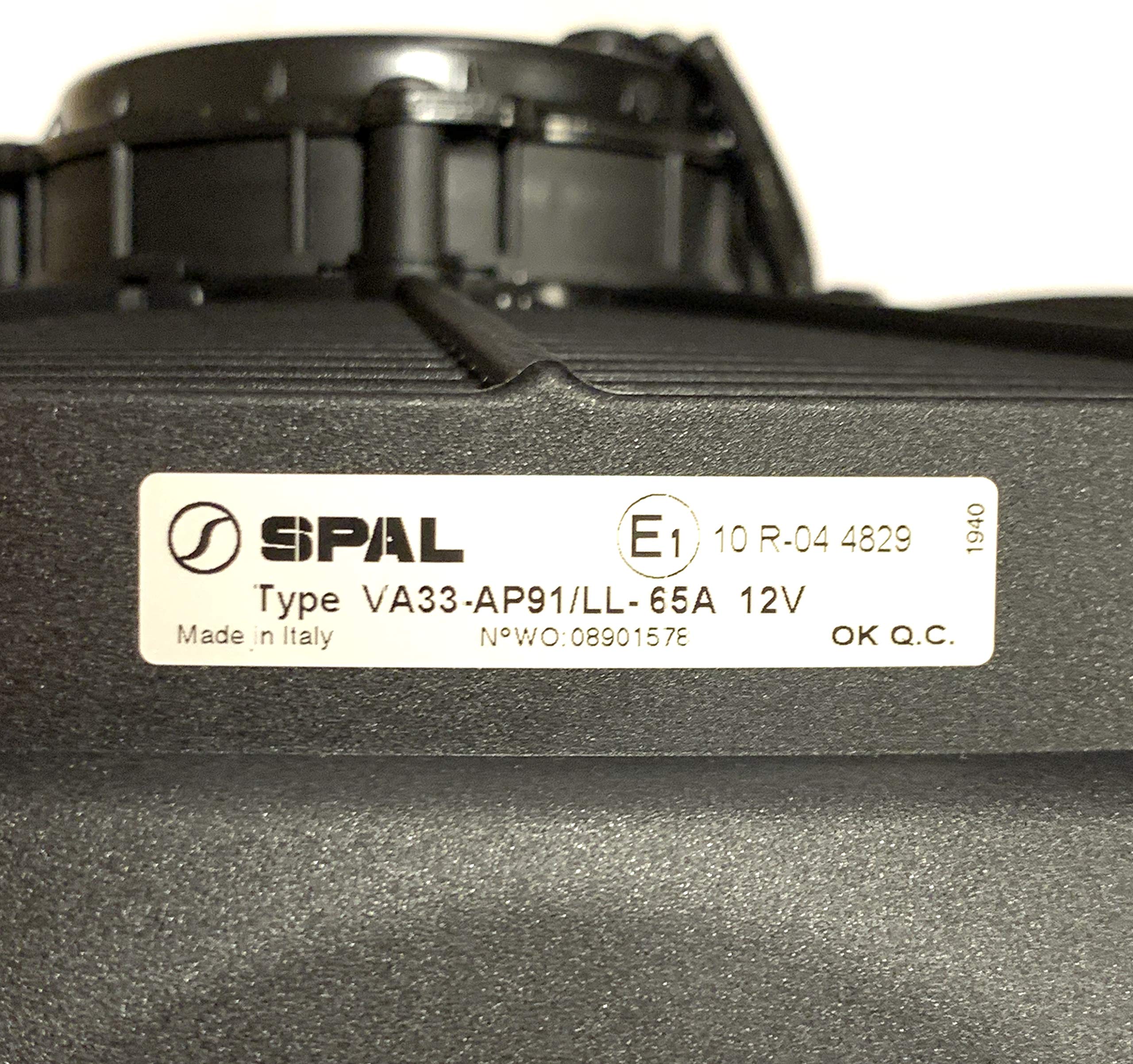 SPAL 30102803 16 Puller Fan 12 Volt High Output Curved Blade 1953 cfm VA33-AP91/LL-65A