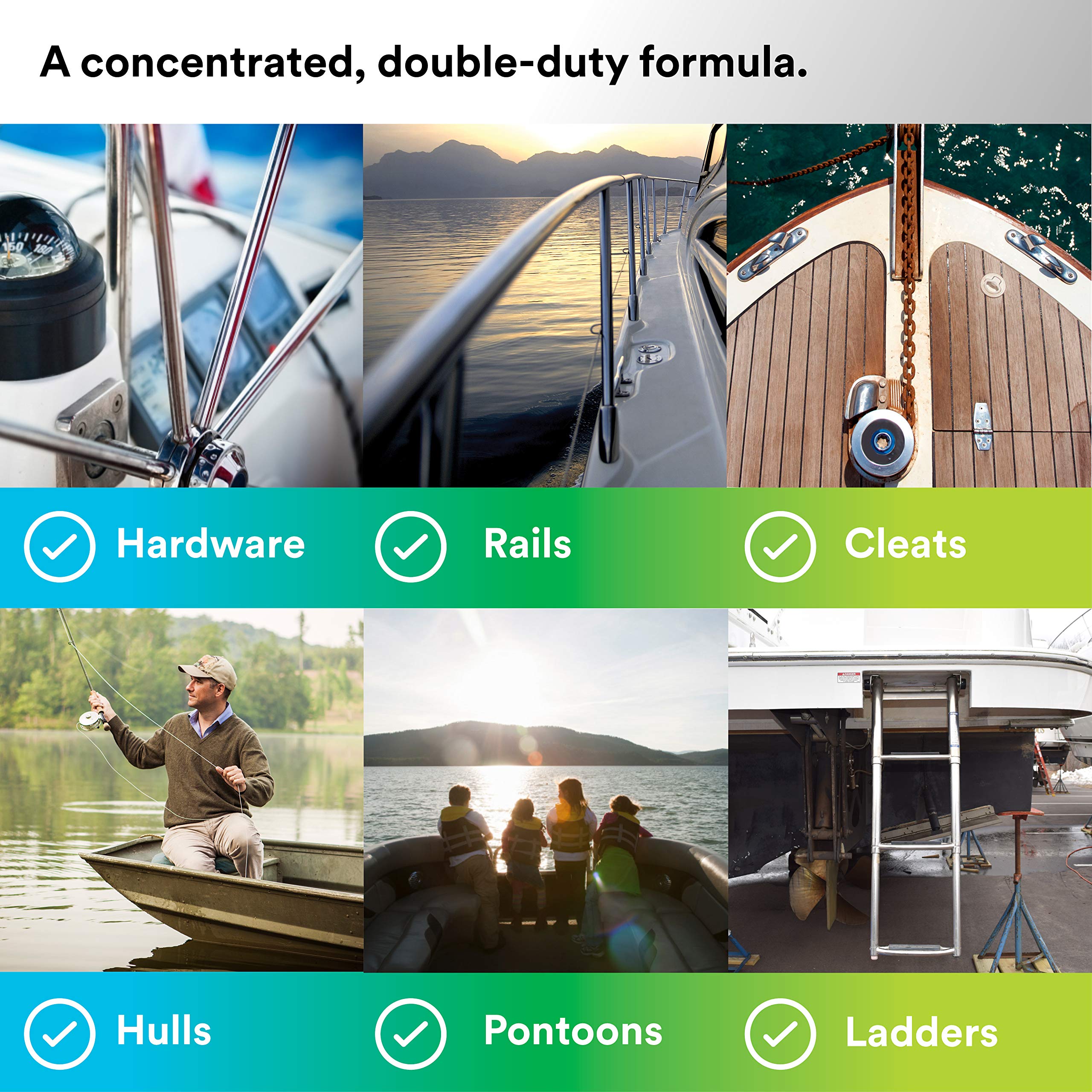 3M Marine Aluminum Restorer And Polish, 09020, 18 Oz, For Marine Detailing, Remove Heavy Oxidation And Chalking, 1 Tube