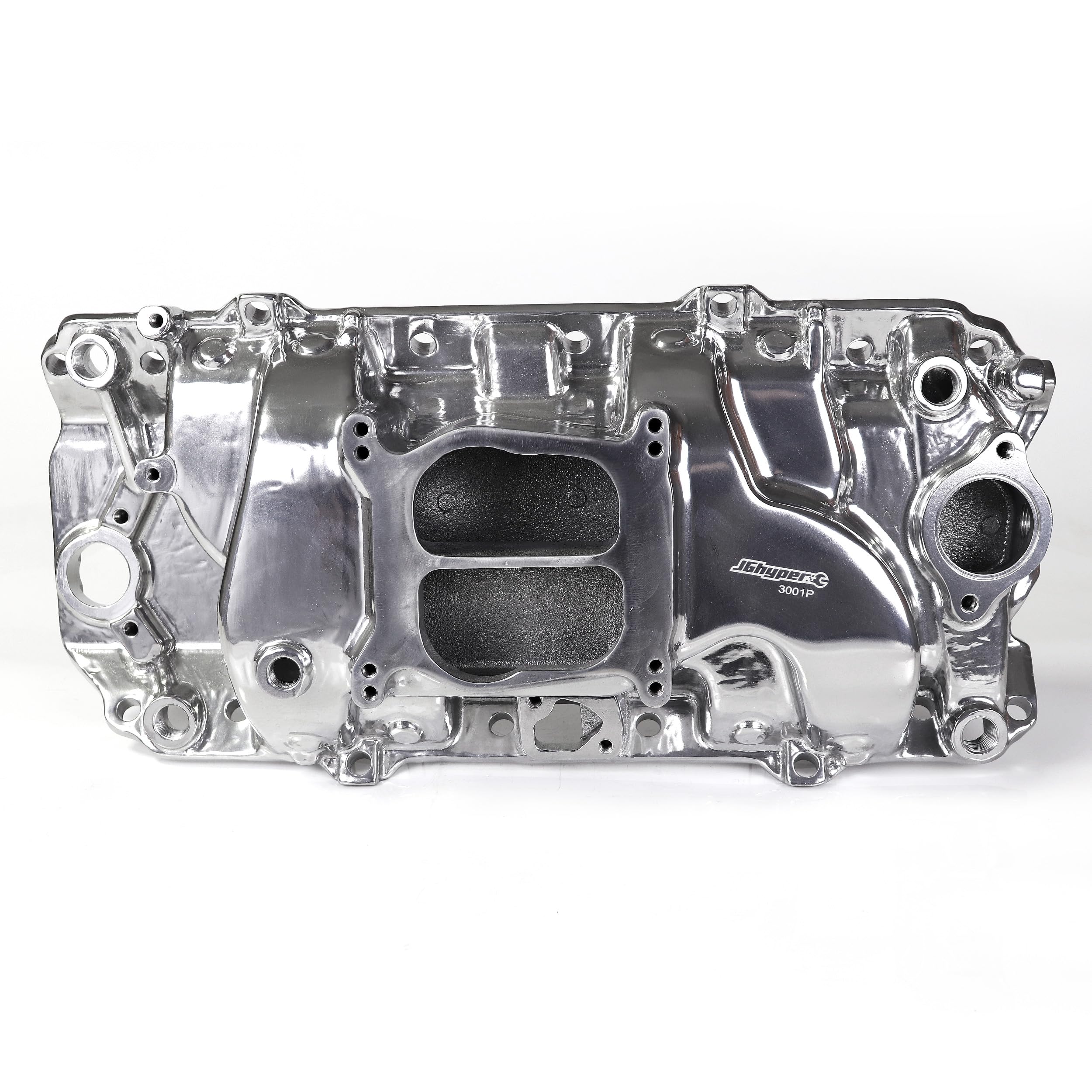 JGhyperX 2161 53001 Intake Manifold Aluminum Dual Plane Compatible with Chevy Big Block 1965-2000 BBC 396 402 427 454 V8 Engine