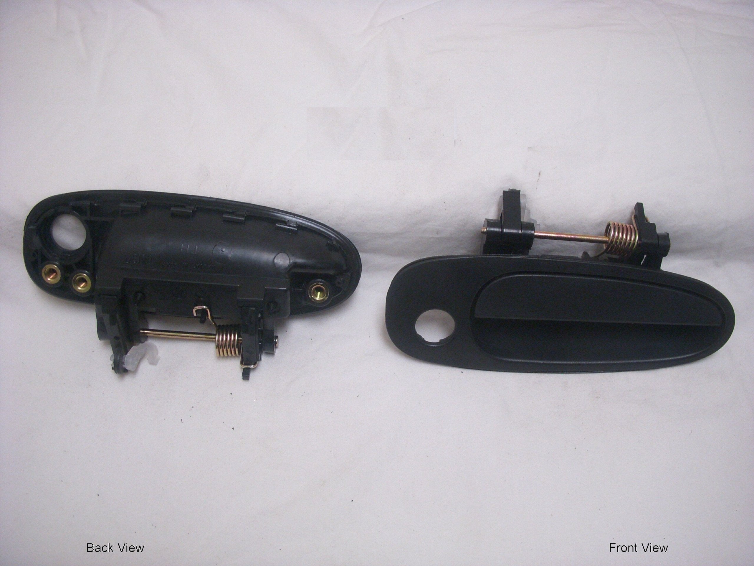 PT Auto Warehouse TO-3149A-FR - Outside Exterior Outer Door Handle, Textured Black - Passenger Side Front (Replaces 69210-12160, 69210-42030, 6921012160, 6921042030)