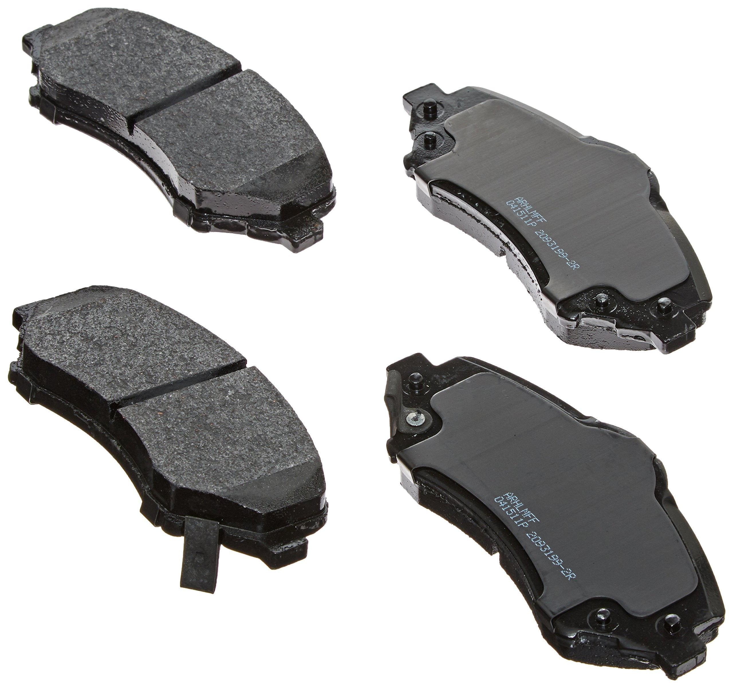 Raybestos Sgd1273Ac Service Grade Ceramic Disc Brake Pad Set