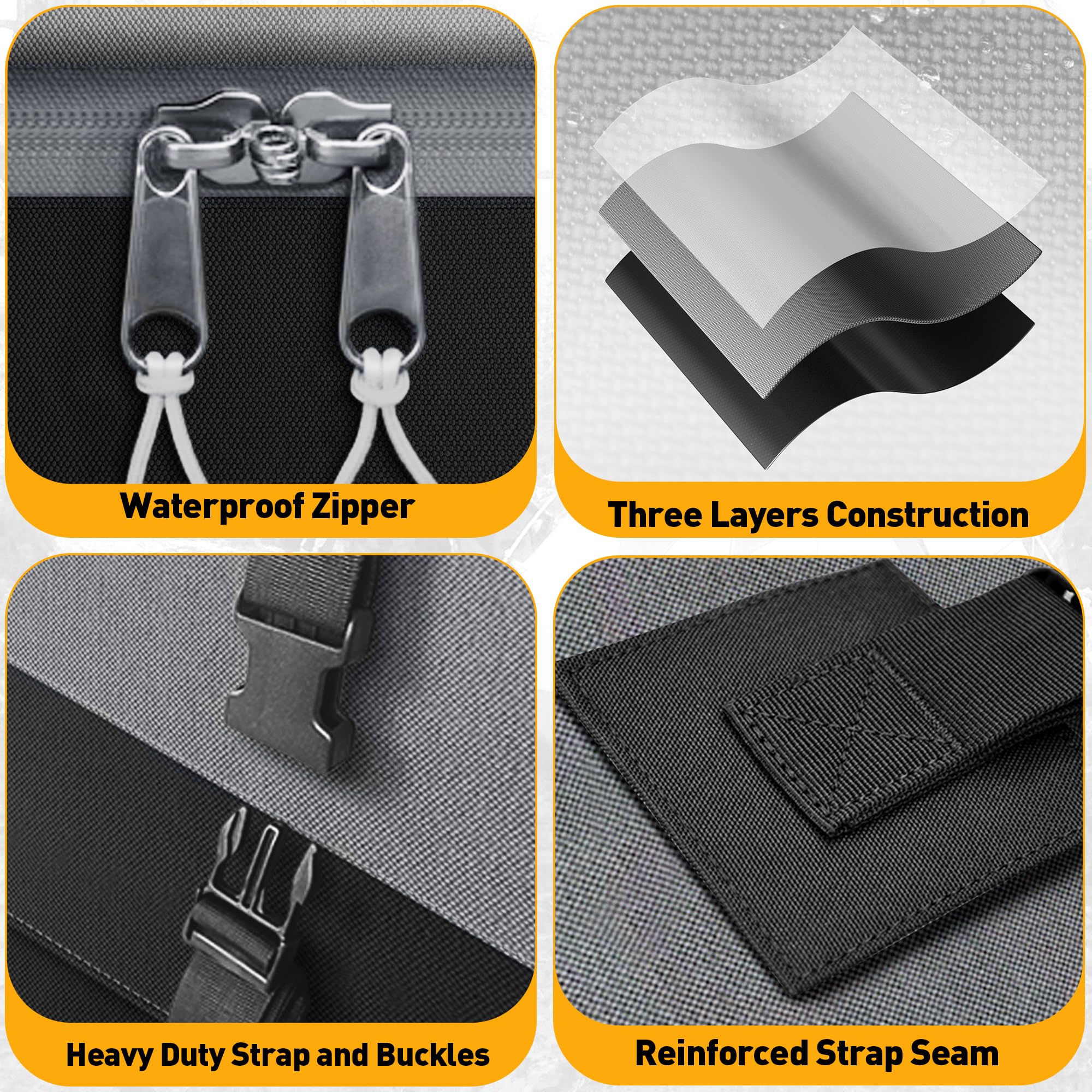 Wildroad Car Roof Cargo Carrier Combo Of Upgraded 84''X 39''X 4'' Roof Rack Cargo Basket With 21 Cubic Ft Cargo Carrier Bag, Sup