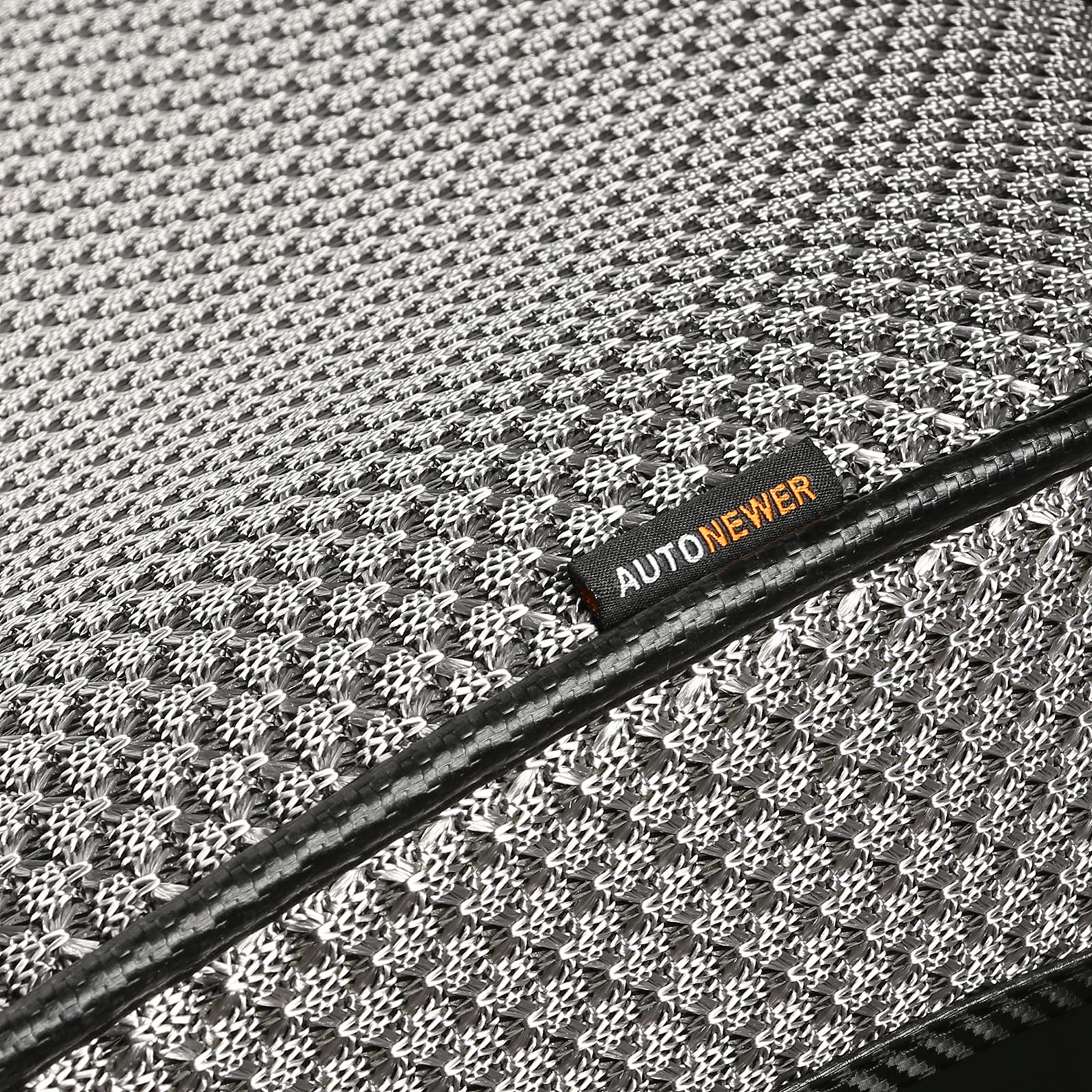 Auto Newer Luxury Breathable Car Seat Cover Fit Four Seasons, Universal Front Of Car Seat Cushions, Bottom Seat Covers Of Full W