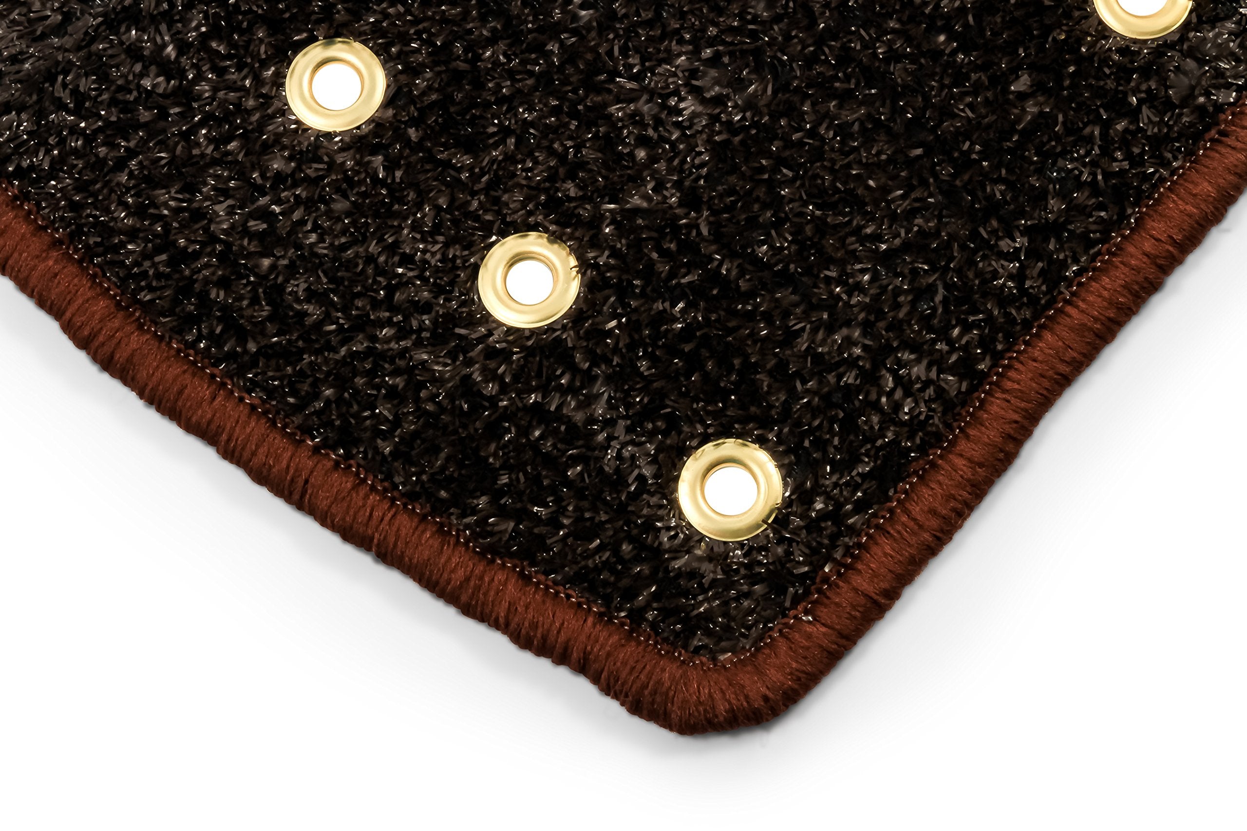 Camco 42949 Rv Step Rug (Premium Radius Wrap Around Step Rug, Turf Material (22 Wide) - Brown)