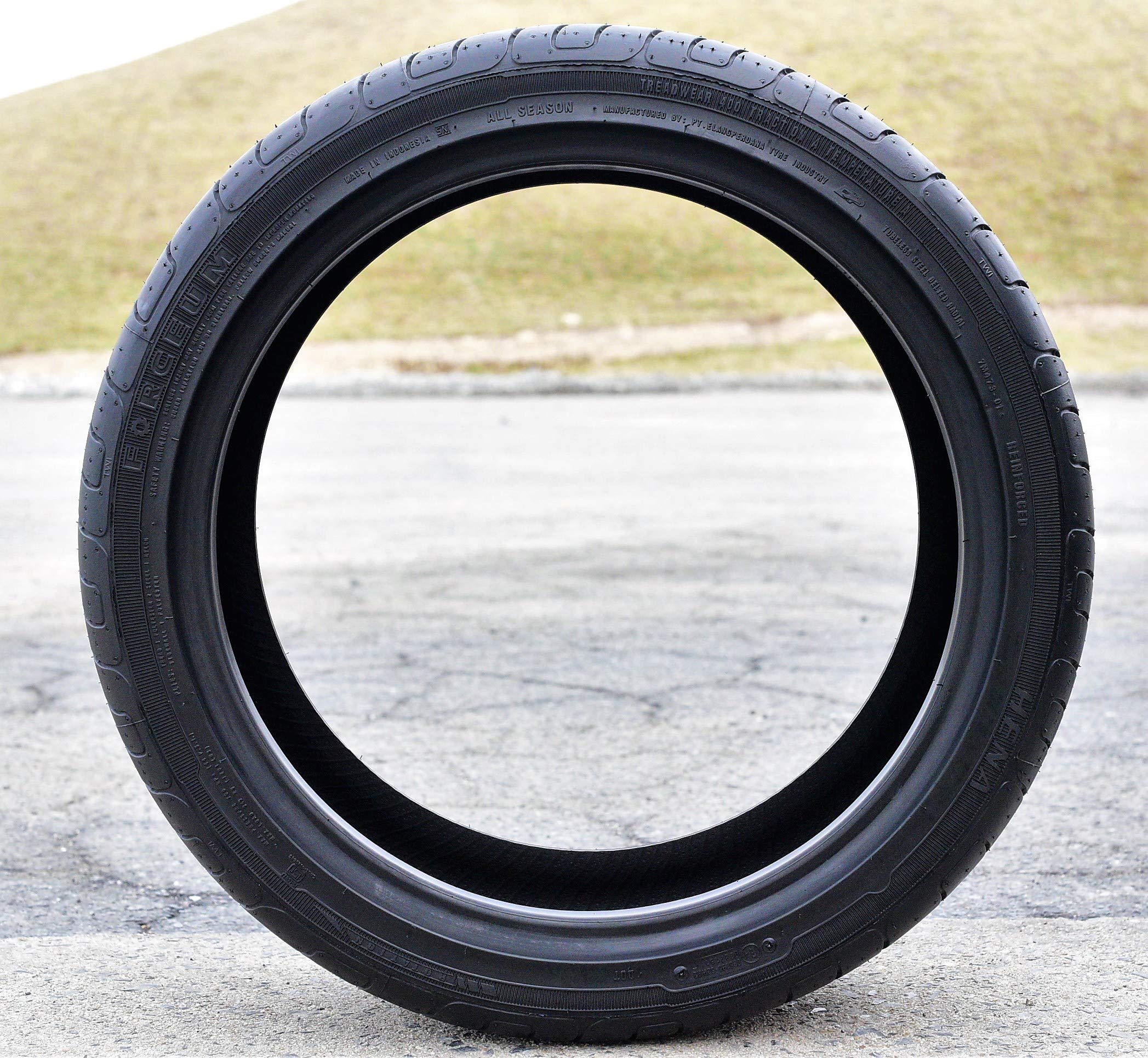 Set Of 2 (Two) Forceum Hena All-Season Passenger Car High Performance Radial Tires-215/45R17 215/45Zr17 215/45/17 215/45-17 91W Load Range Xl 4-Ply Bsw Black Side Wall Utqg 400Aa