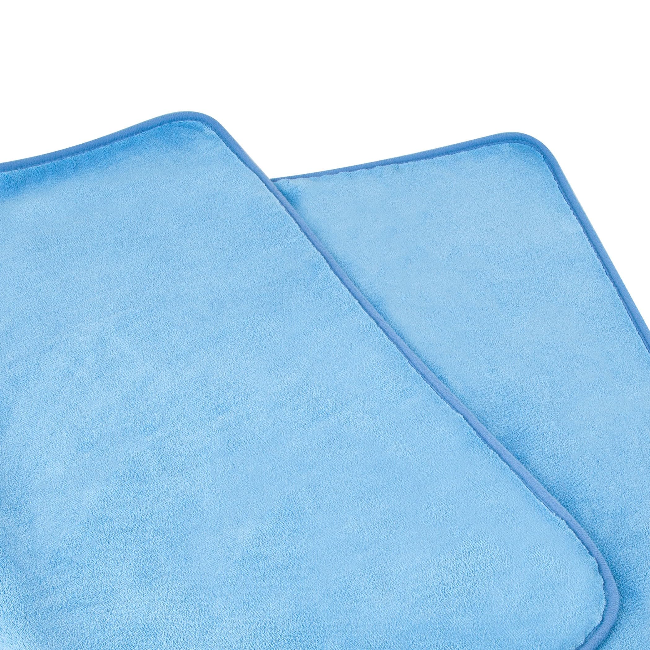 Amazon Basics Microfiber Car Drying Towel, 36''L x 25''W, Blue