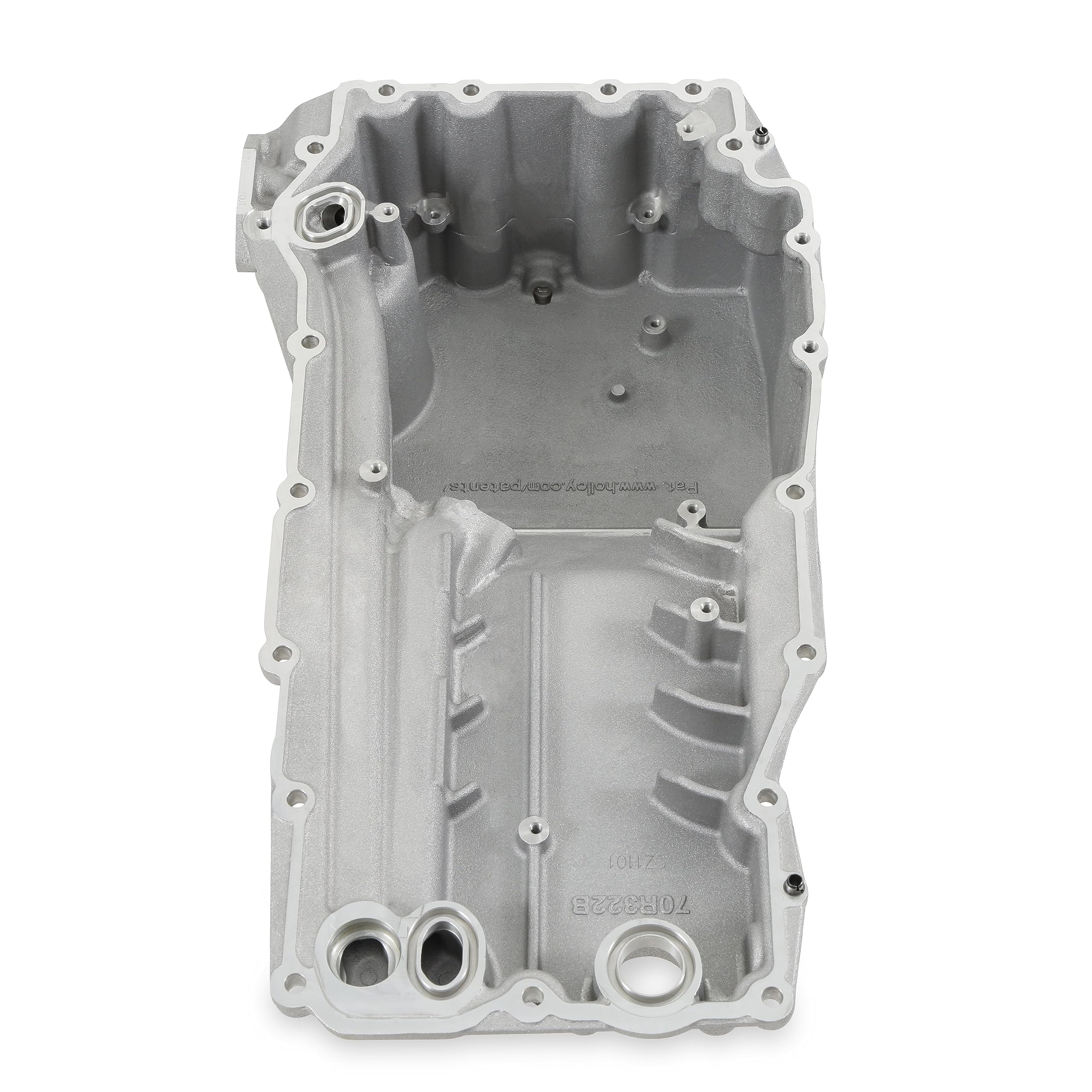 Holley 20-340 High-Mount Accessory Drive - With Holley Oiling System - Complete Kit - Natural