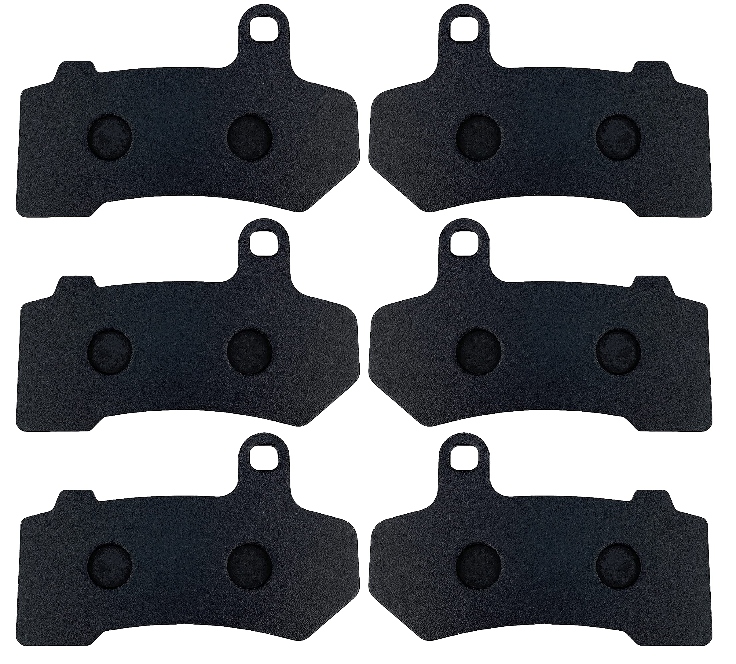 Front and Rear Brake Pads for Harley Davidson FLHX Street Glide 2008-2015, Road Glide 2008-2016, FLHR Road King 2008-2022, FLHTC