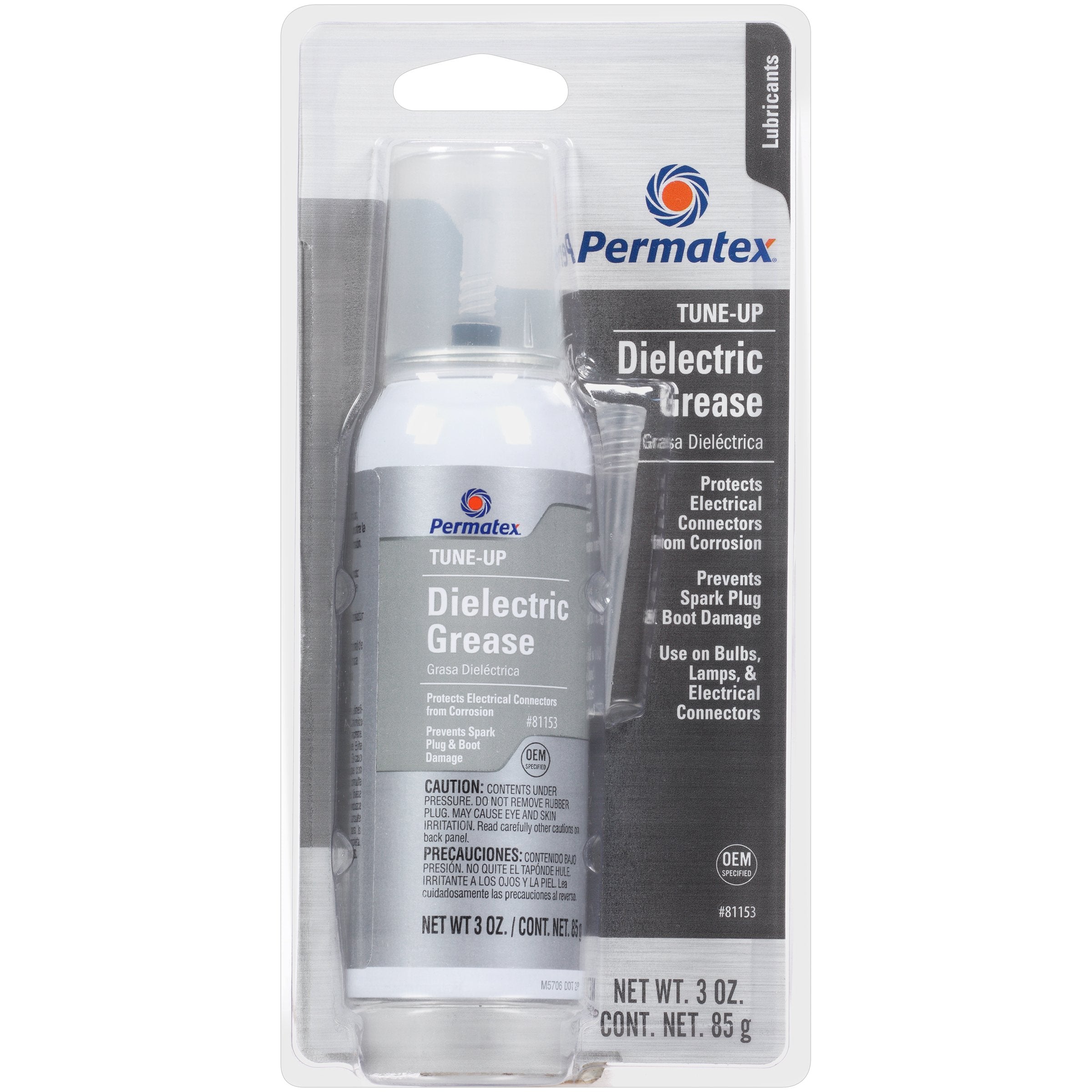 Permatex 81153-6PK Dielectric Tune-Up Grease, 3 oz. PowerCan (Pack of 6)