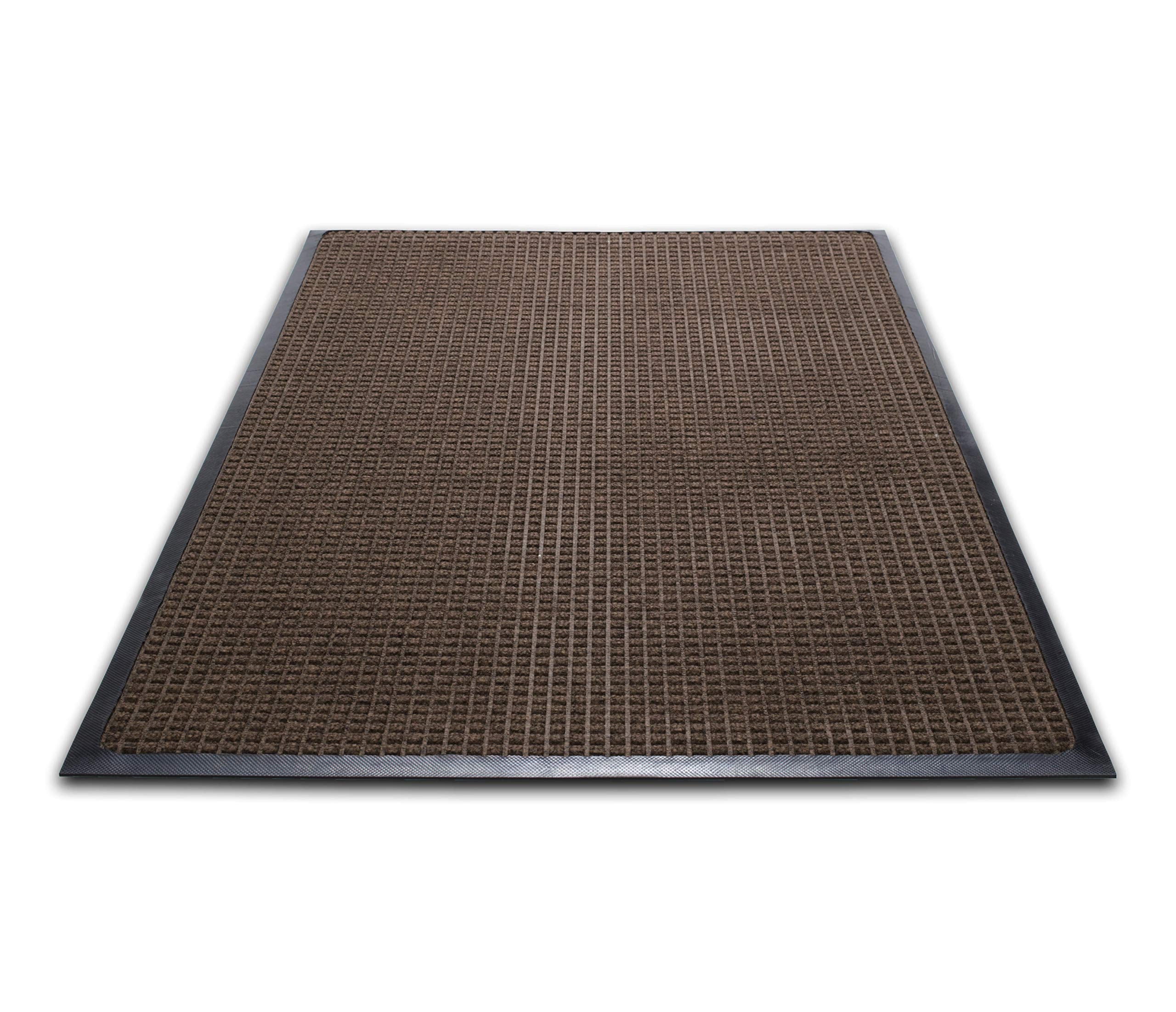 Guardian WG030514 WaterGuard Indoor/Outdoor Scraper Mat, 36 x 60, Brown