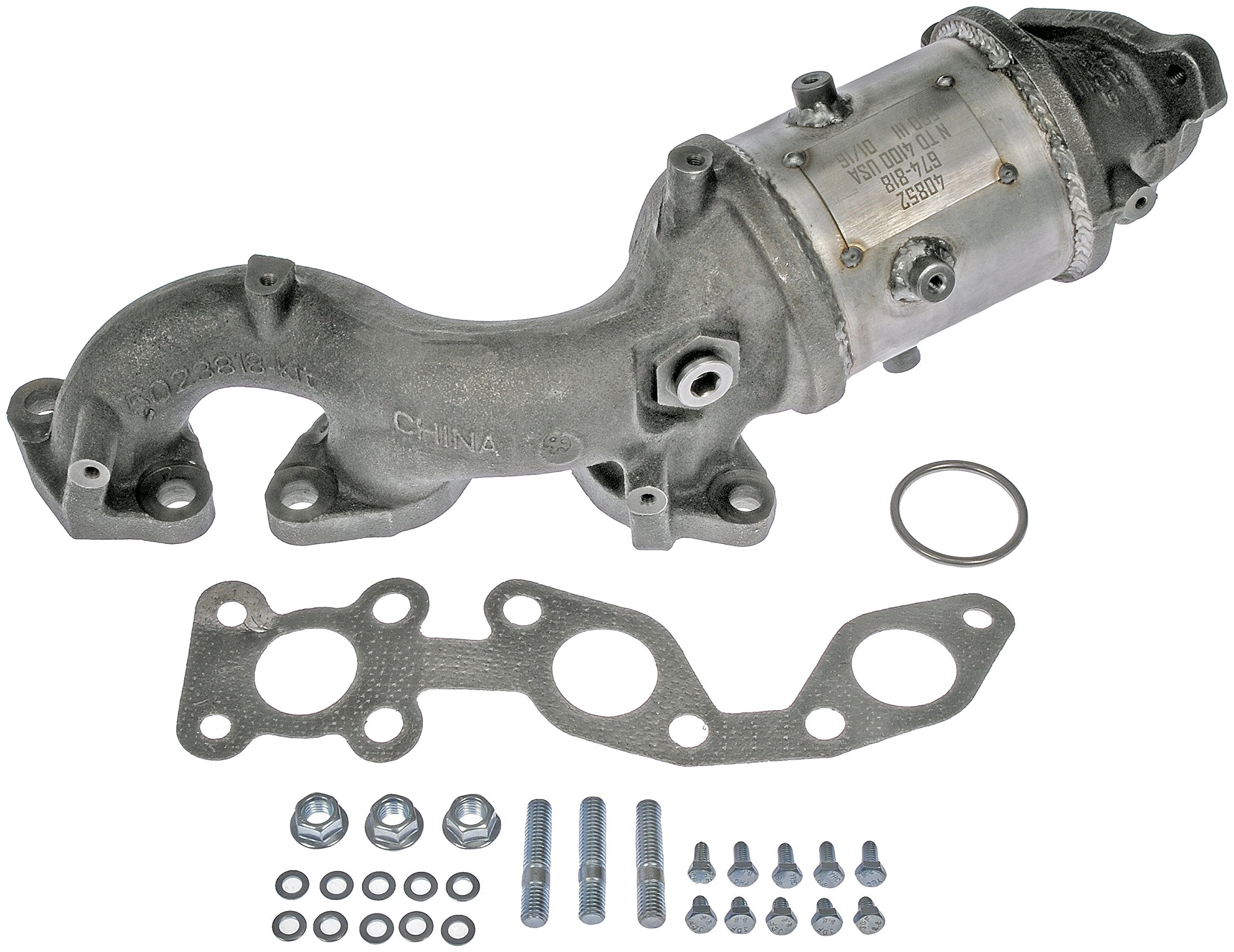 Dorman 673-818 Passenger Side Manifold Converter - Carb Compliant Compatible With Select Nissan Models (Made In Usa)