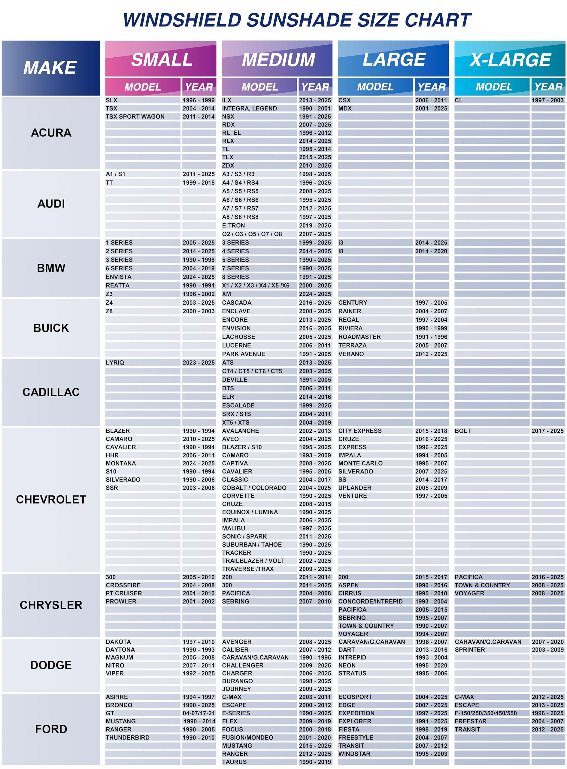 Autopect Car Windshield Sun Shade, Foldable Sun Blocker For Truck, Suv Automotive Interior Sun Protection, Reflective Car Shade For Front Windshield With Mirror Cut-Out Keeps Car Cool (Large)