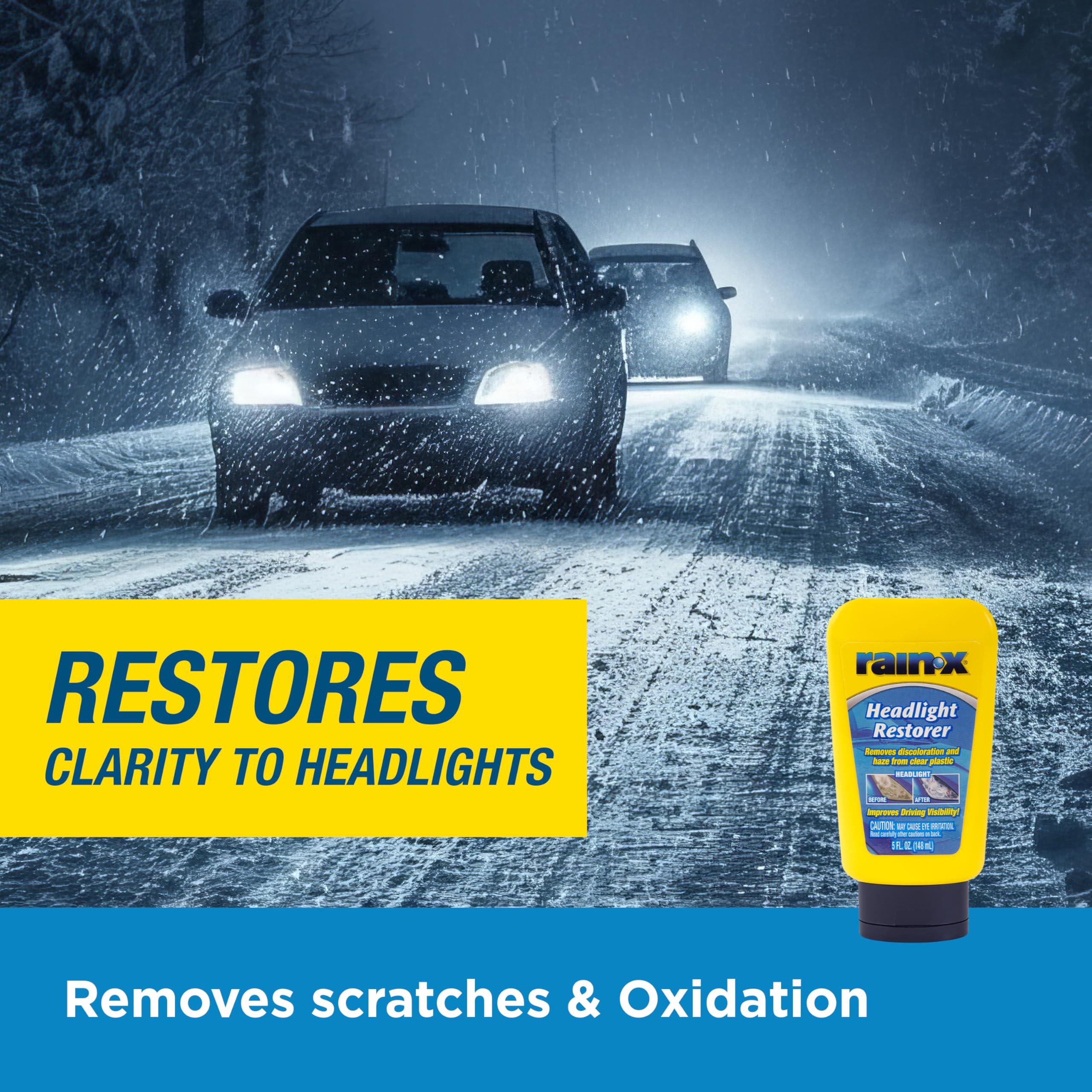 Rain-X 800001810 Headlight Restorer - 5 Fl Oz.