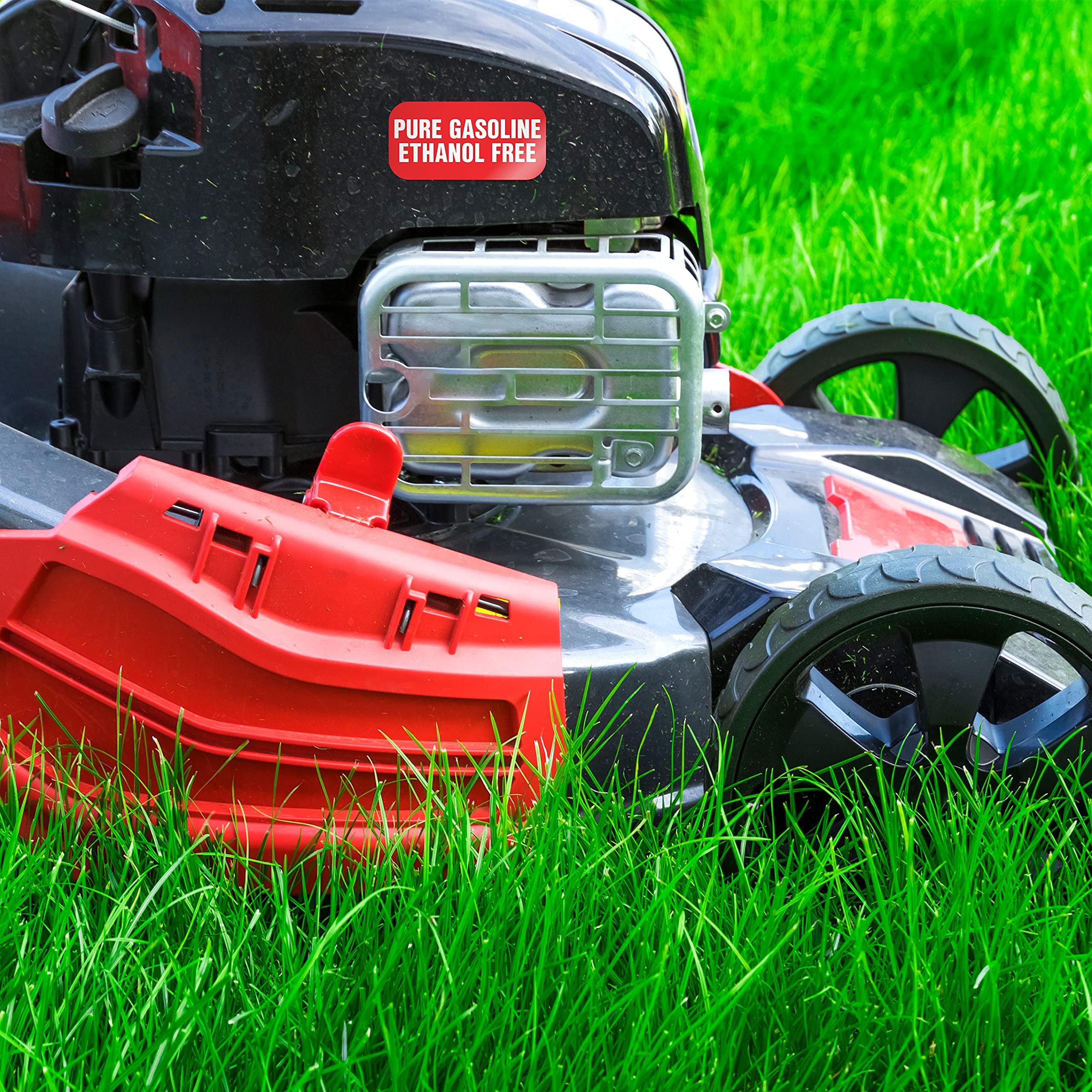 Ethanol Free Sticker, No Ethanol Labels For Fuel Cans, Mowers, Boats, Outdoor Power Equipment - Weather Proof, Extreme Stick, Commercial Grade Labels By Fuel Stickers - Usa Made (2X1 Inch), 40 Labels