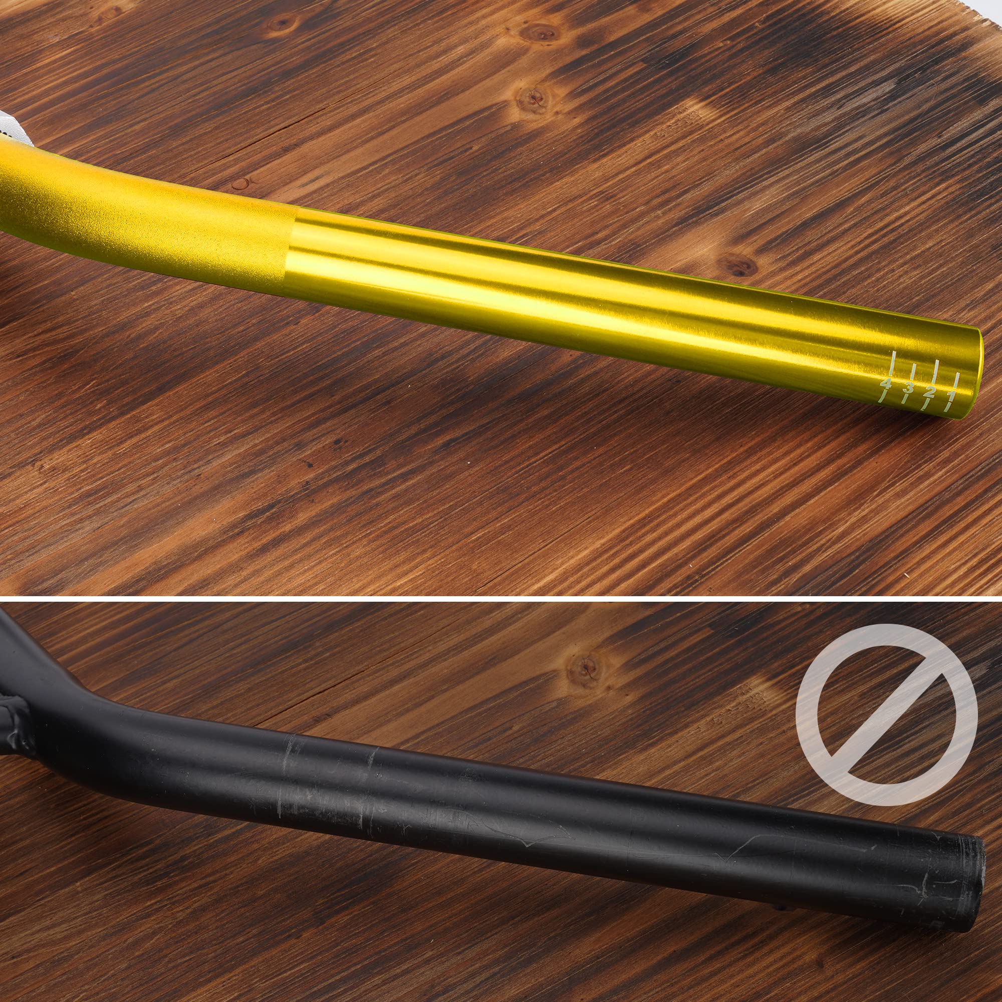 Weiyingsi Universal 7/8 Inch 22Mm Dirt Bike Handlebars, Upgraded Pit Bike Handlebar With Foam Pad And Anti-Slip Handlebar Grips