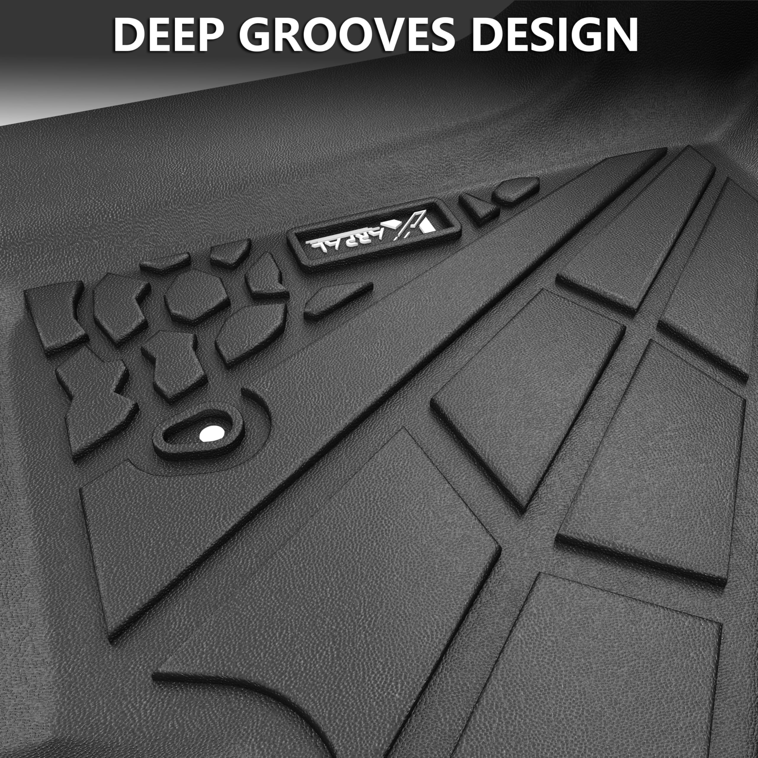 Karpal Floor Mats Fit For 2007-2014 Chevrolet Tahoe/Suburban/Gmc Yukon/Yukon Xl/Denali (No Hybrid Models), Tpe All Weather Prote