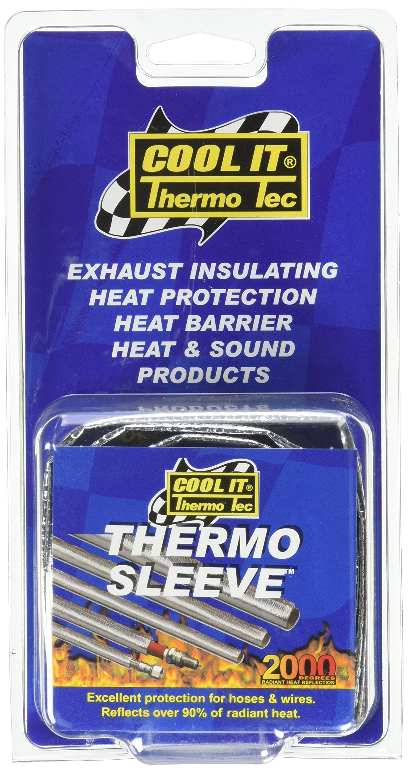 Thermo-Tec 14010 3 Ft. 5/8" - 1" I.D. Thermo-Sleeve
