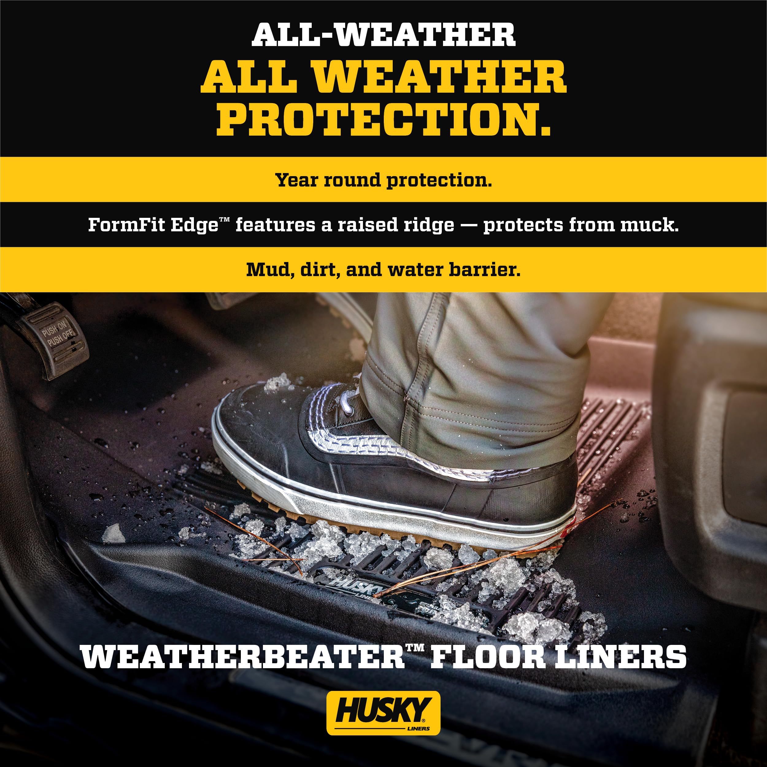 Husky Liners Weatherbeater Floor Mats | Fits 2012 - 2015 Mercedes-Benz Ml350; 2013 - 2016 Gl350 & Gl450; 2016 - 2017 Gle300D & G