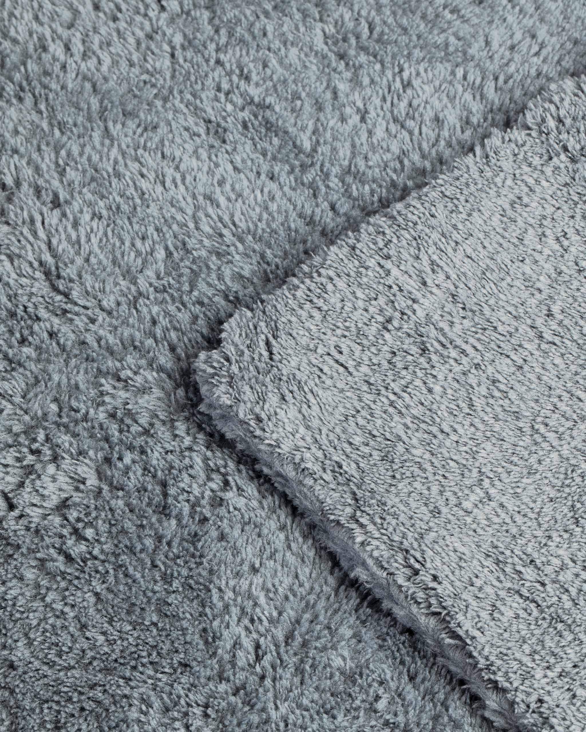 Adam'S Borderless Grey Microfiber Towel (2Pk) - Premium Ultra Soft Car Detailng Towel Cloths, 480Gsm - Safe For Car Wash, Home C