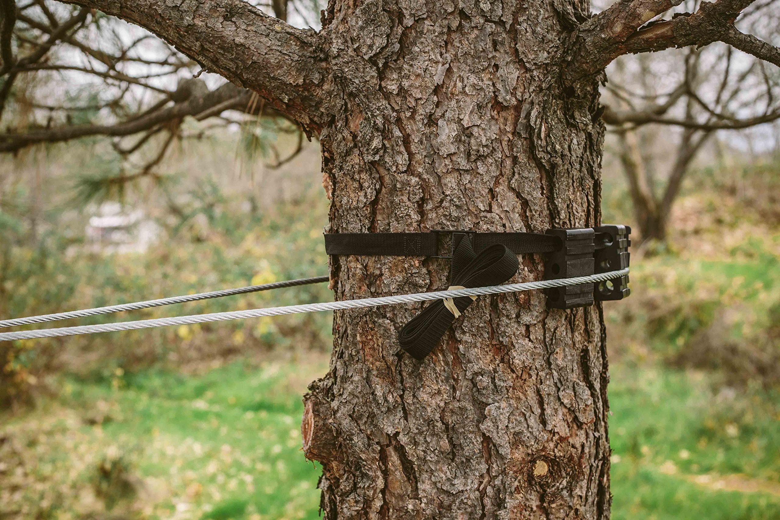 Ziplinegear Tree Saver Block Kit (For 2 Trees), Comes With Adjustable Straps For Trees Up To 3Ft In Diameter, 16 Heavy Duty Nylo