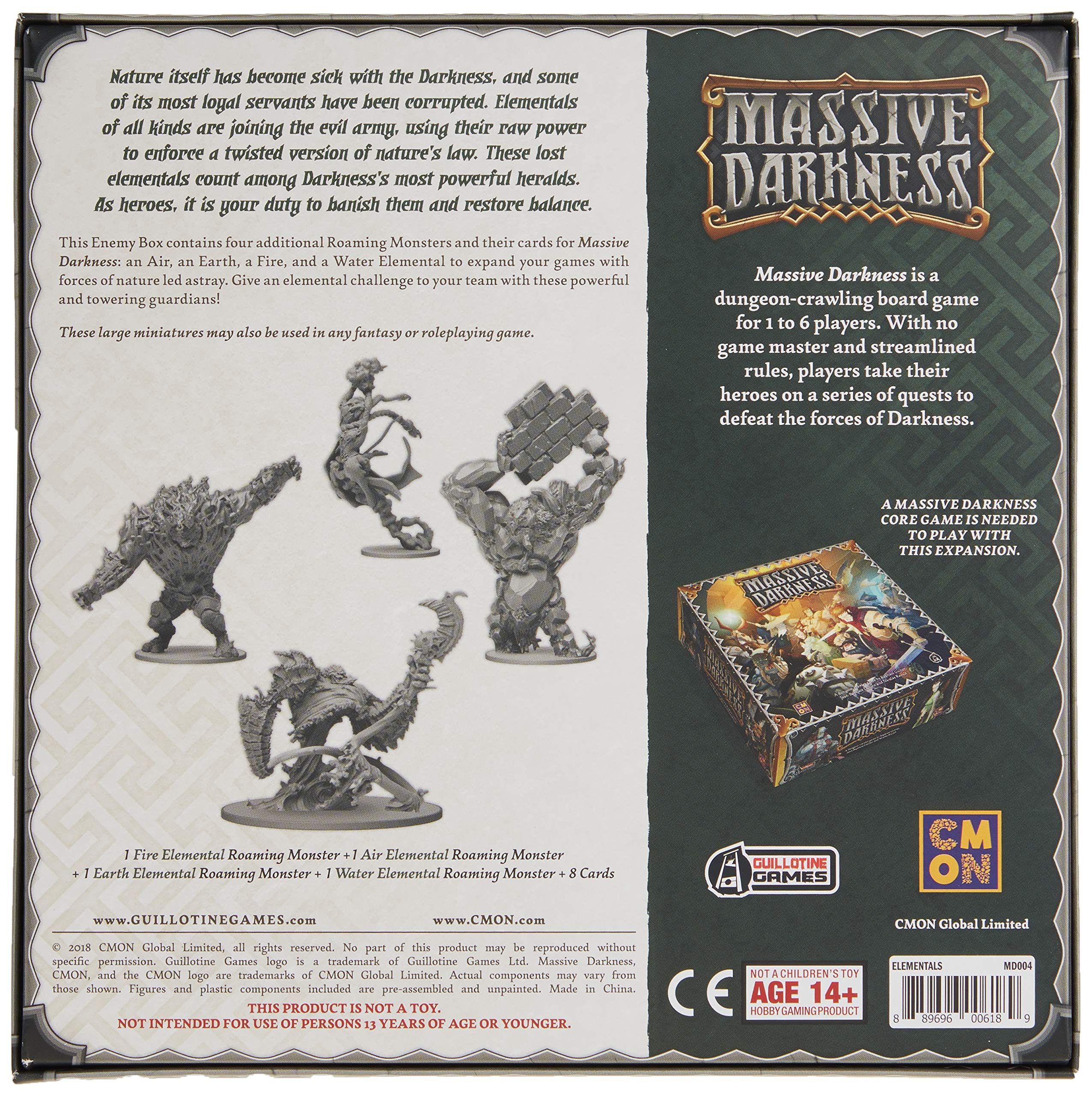 Cmon Massive Darkness: Elementals, Multi-Color (50588)