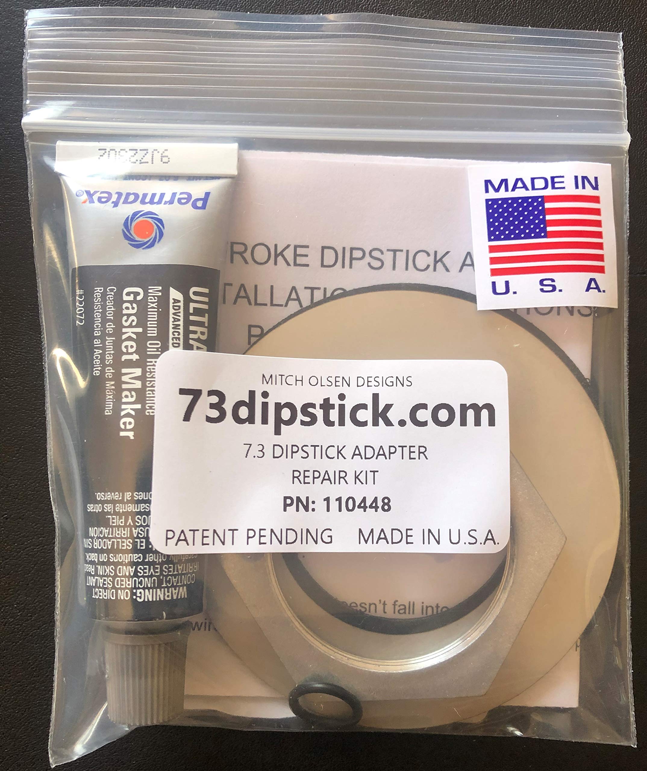 7.3 Dipstick Adapter Repair Kit