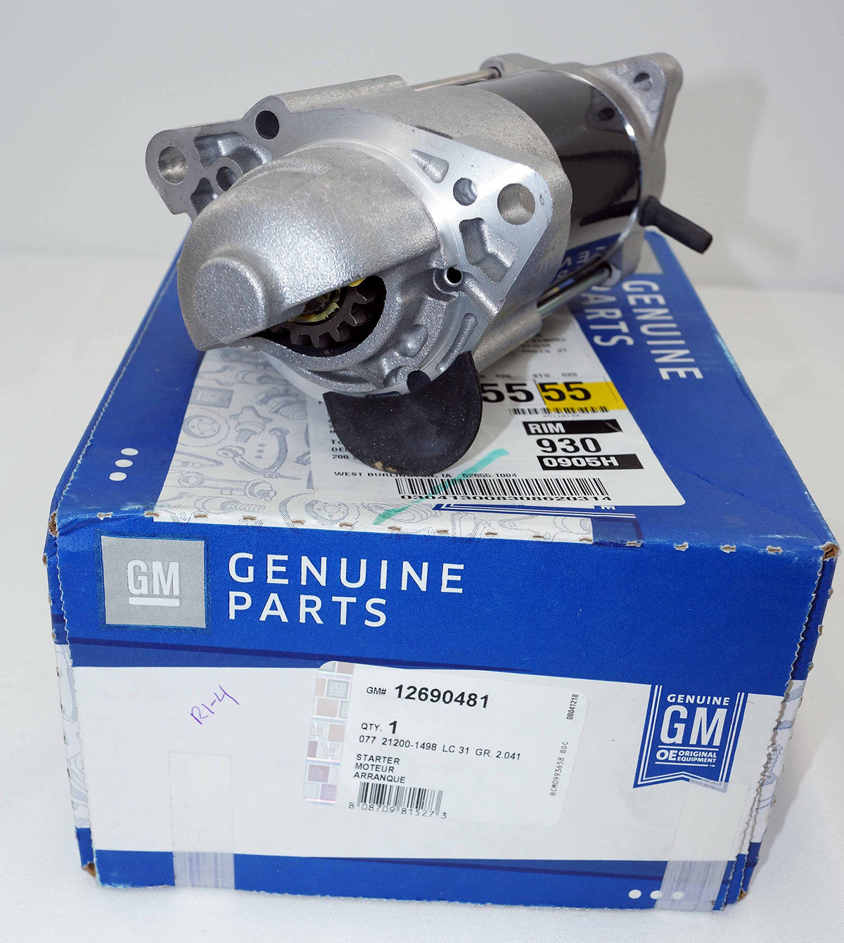 Acdelco - Starter Asm-. (Slp-1) (12690481)