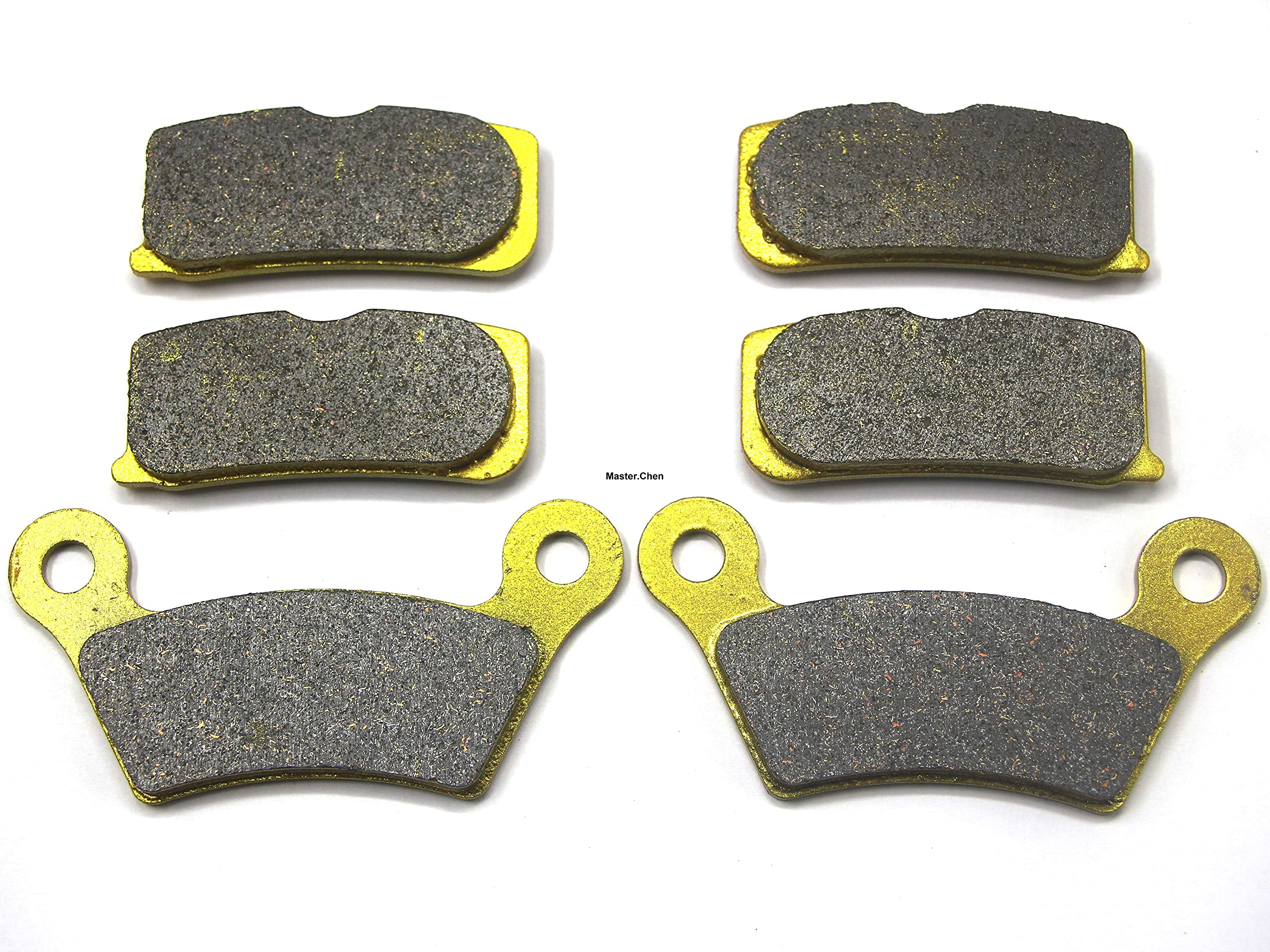 Master Chen Front Rear Brake Pads Brakes for Can Am Spyder RT RT-S RS RS-S GS Roadster SE5 SM5 990CC RS Phantom Black 2008 2009 