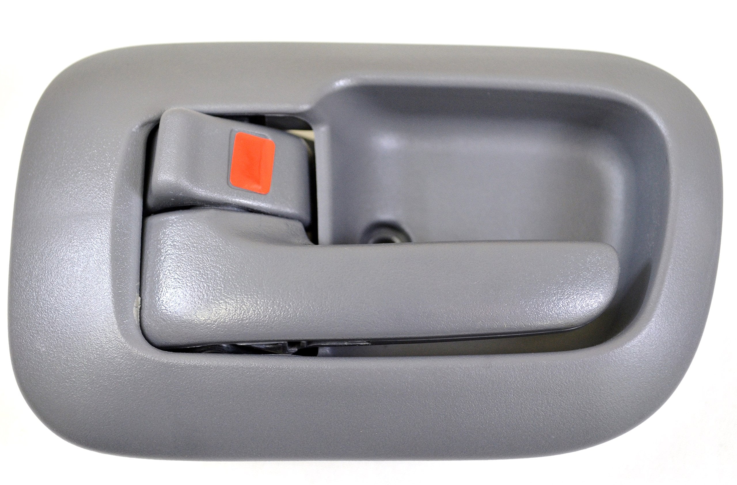 PT Auto Warehouse TO-2530G-LS - Inside Interior Inner Door Handle/Trim, Gray - Driver Side Front (Replaces 69206-AA010-B0, 69278-08010-B0, 69206AA010B0, 6927808010B0)