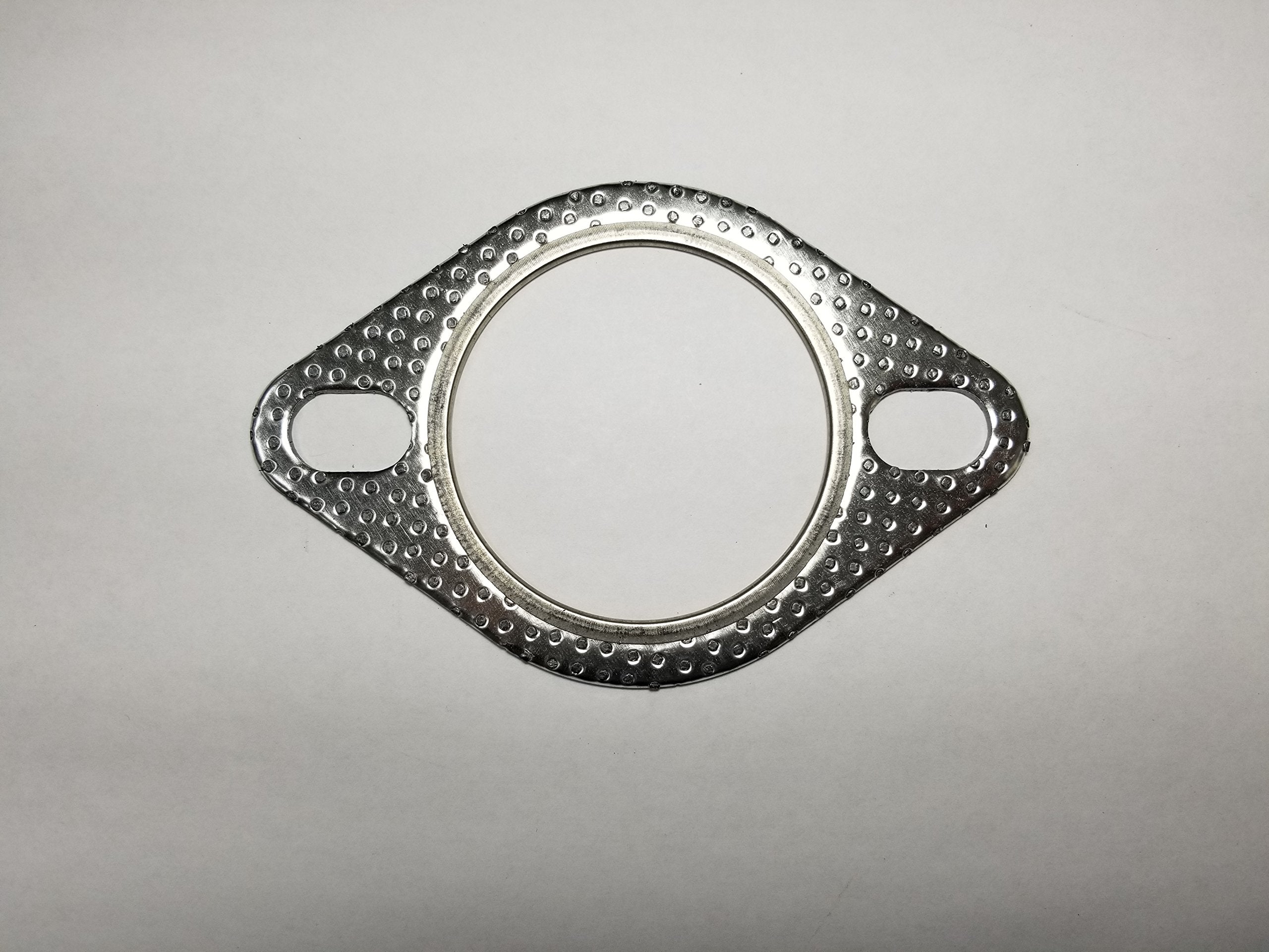 2.5'' Id 2 Bolt Mlsg High Temp Exhaust Gasket (Qty 1) - Heavy Duty - 120-06310-0001 (2.5 Inch) - Ticon Industries