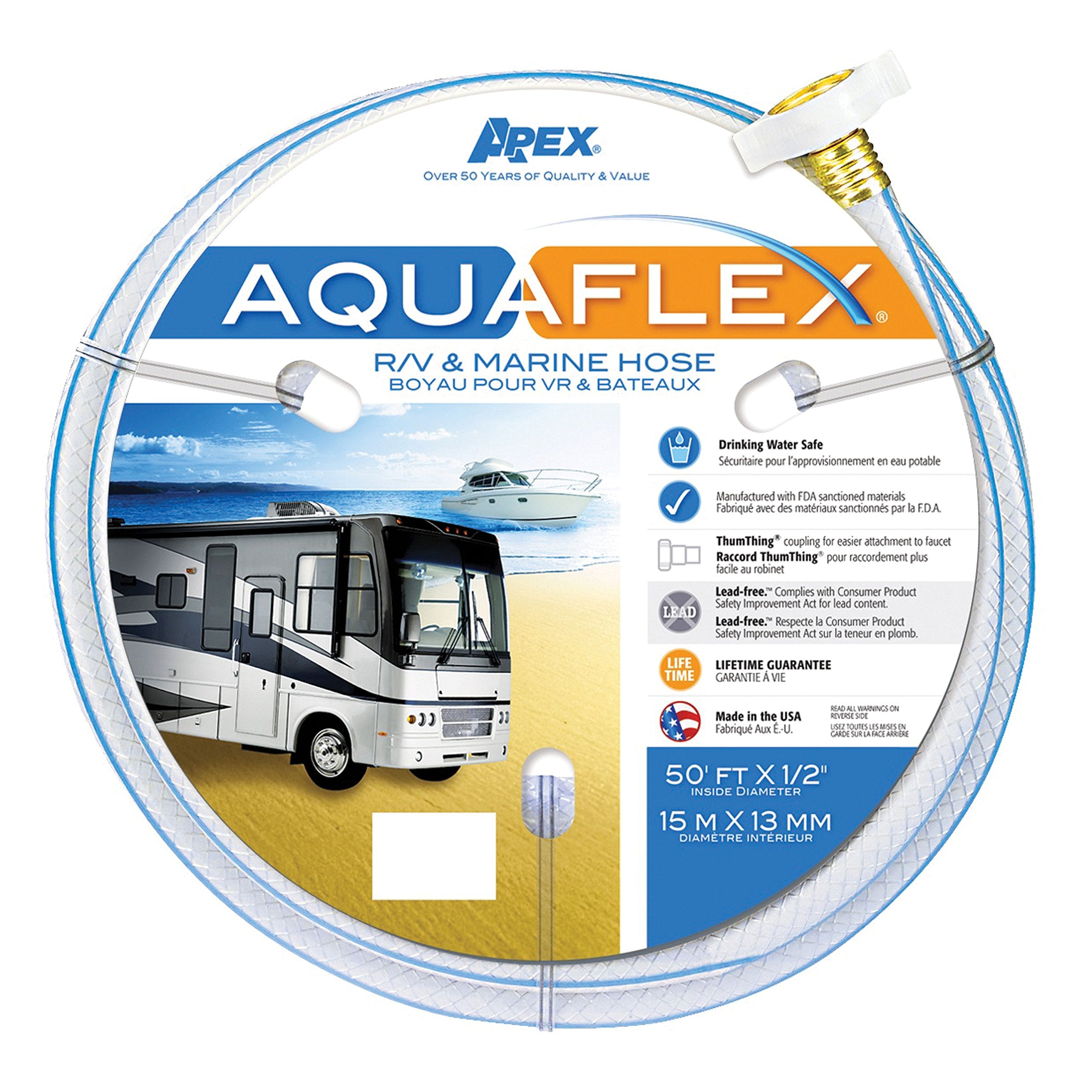 Teknor Apex 8503-25 Aquaflex Rv/Marine Hose - 5/8'' X 25'