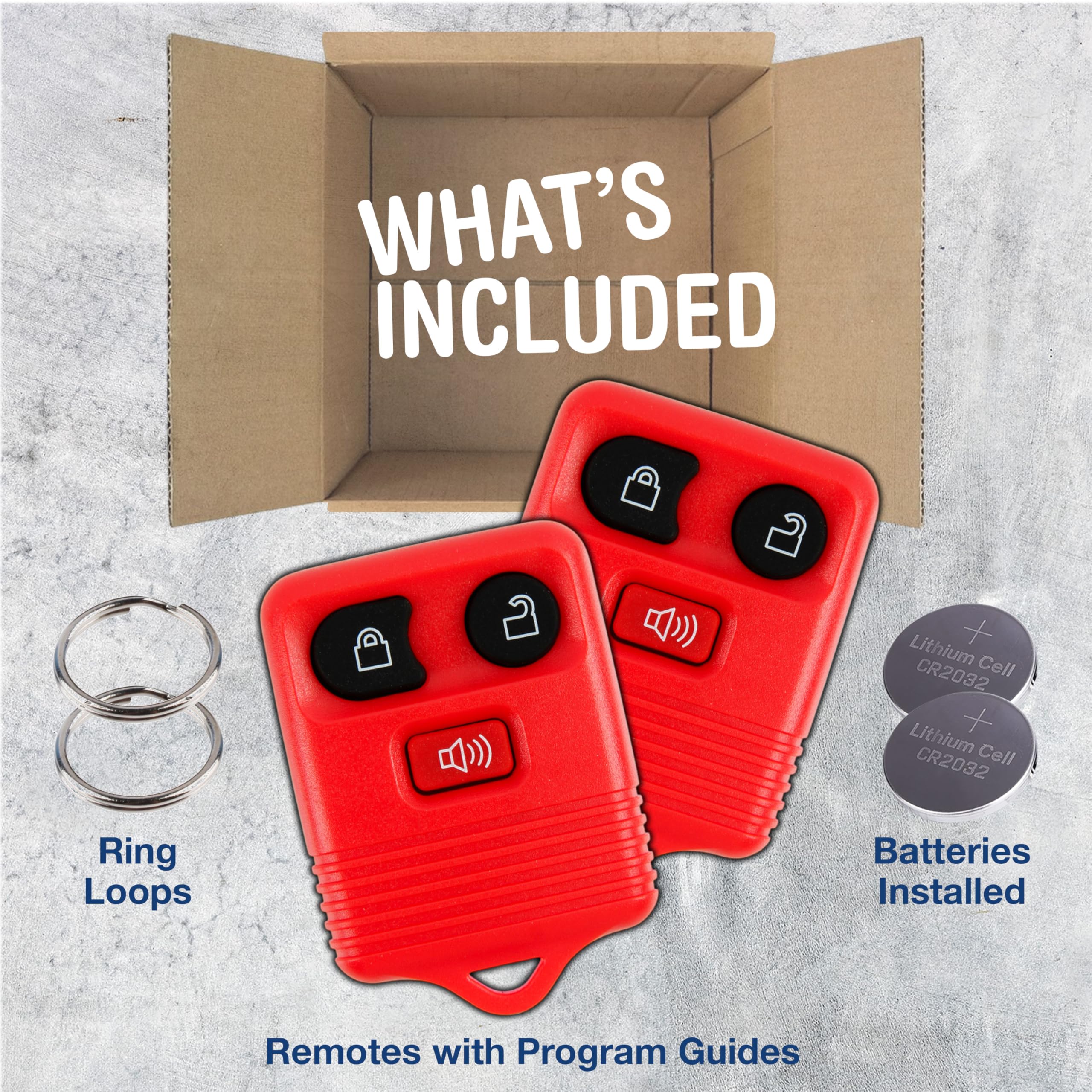 Keylessoption Key Fob Replacement For 2002 2003 2004 2005 2006 2007 2008 2009 2010 2011 2012 2013 2014 2015 2016 Ford F150 Explo