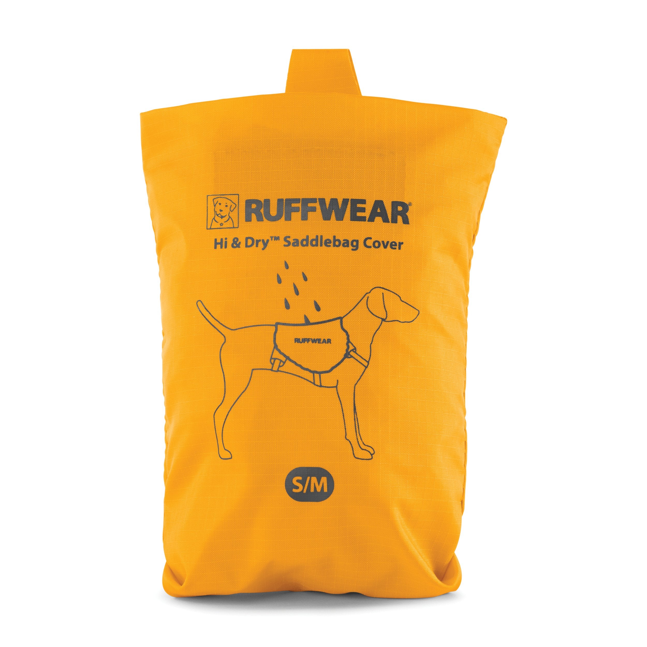 Ruffwear - Hi & Dry Saddlebag Cover, Sunrise Yellow, Xx-Small/X-Small
