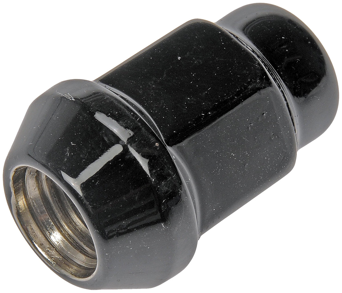 Dorman 711-305A Black Bulge Seat Acorn Wheel Nut - M12-1.50 Compatible with Select Models, 4 Pack