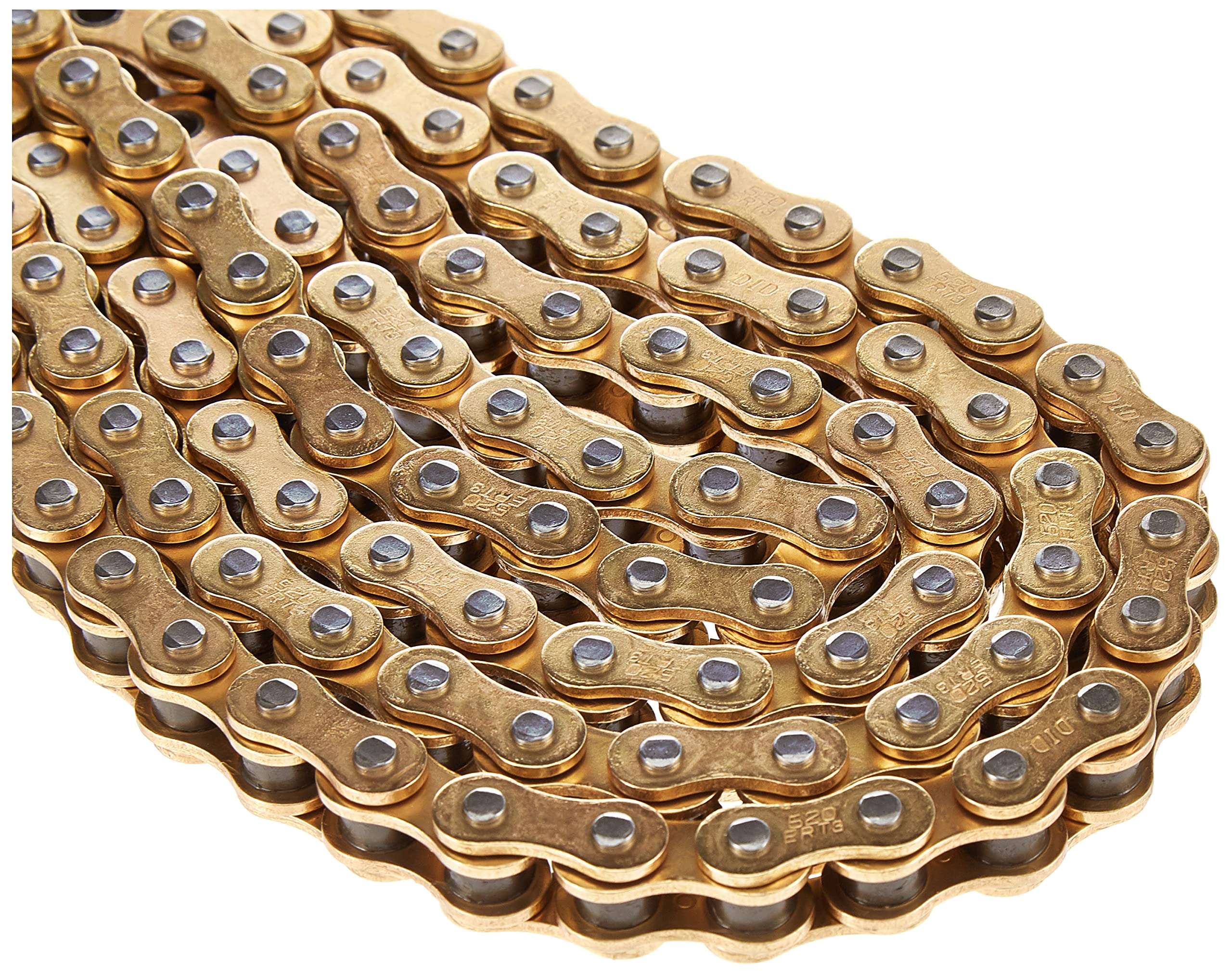 Did (520Ert3-120 Gold 120 Link High Performance Ert3 Series Non-O-Ring Racing Chain With Connecting Link
