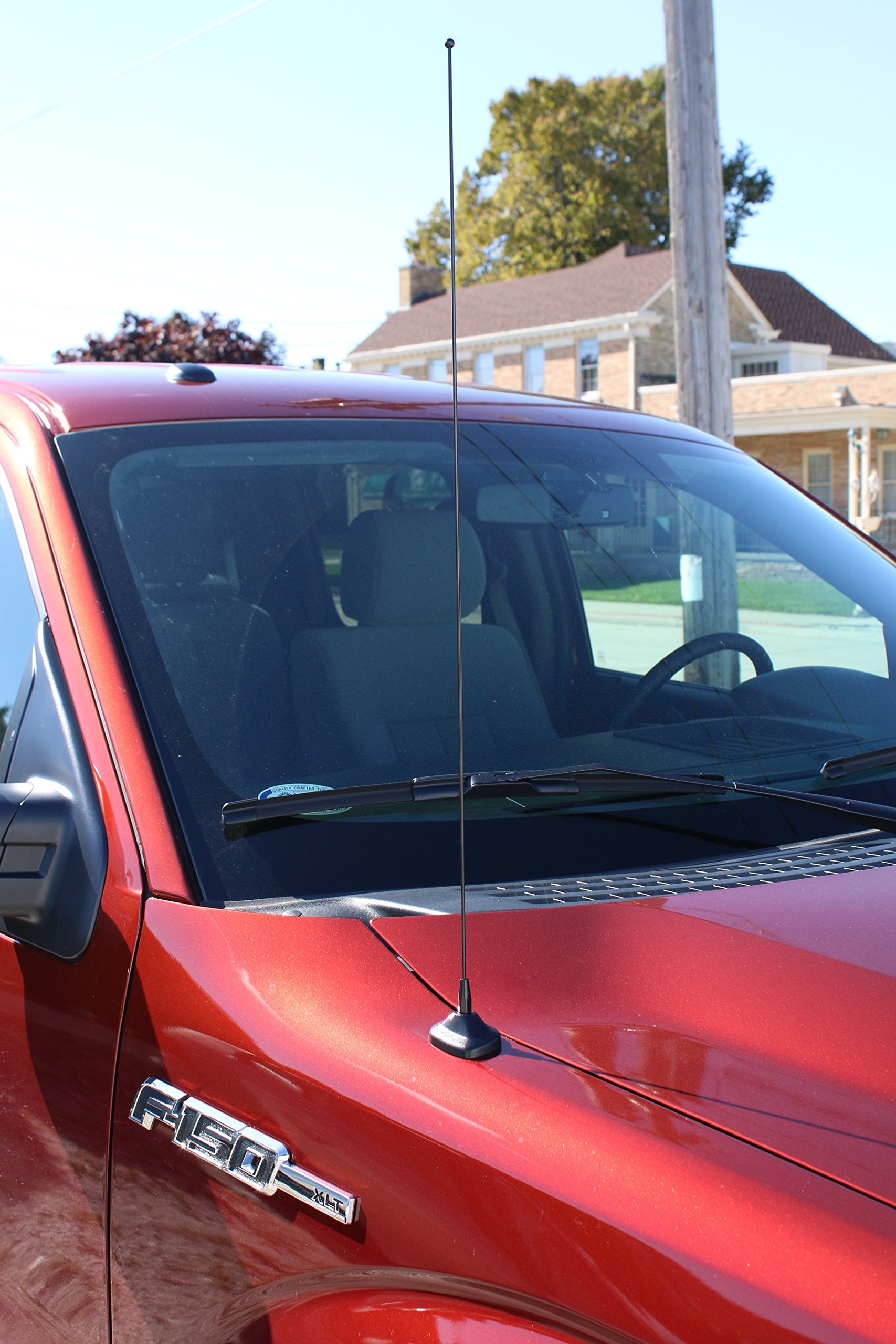 Antennamastsrus - Oem Size 31 Inch Black Antenna Is Compatible With Toyota Tundra (2000-2020) - Spiral Wind Noise Cancellation - Spring Steel Construction - Stainless Steel Threading