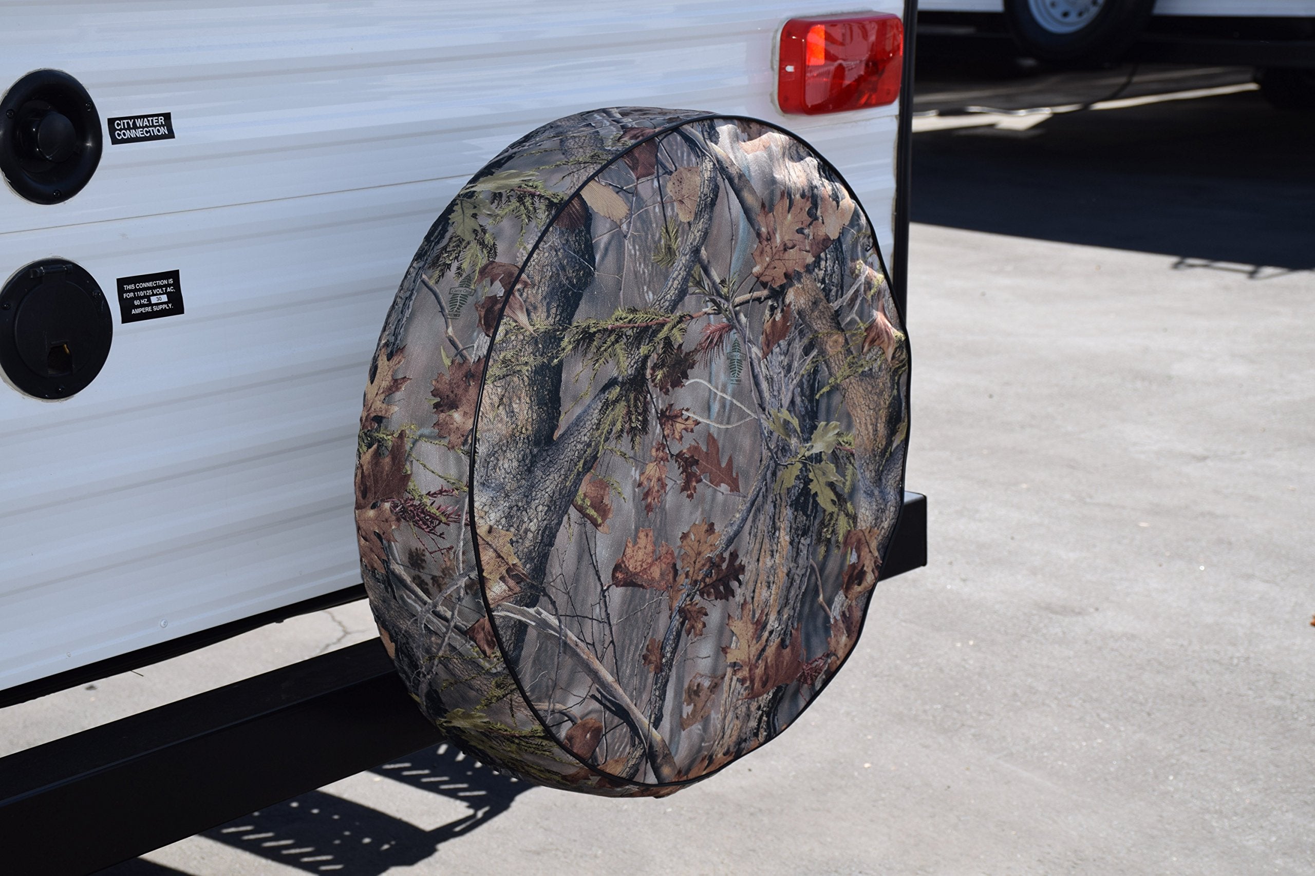 Adco 8751 Camouflage Game Creek Oaks Spare Tire Cover A, (Fits 34'' Diameter Wheel)