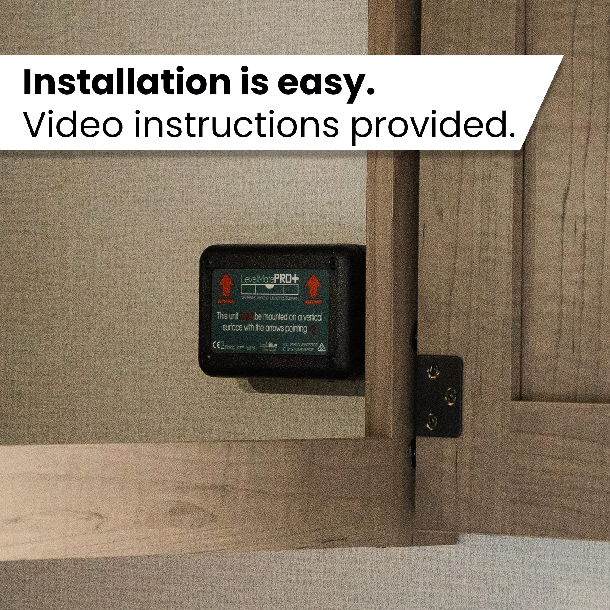 Logicblue Technology Levelmatepro+ Wireless Rv Leveling System, Bluetooth Leveler For Campers, Must-Have Accessory For Travel Trailers, Effortless Setup For Phones With App, Apple Watch Compatible