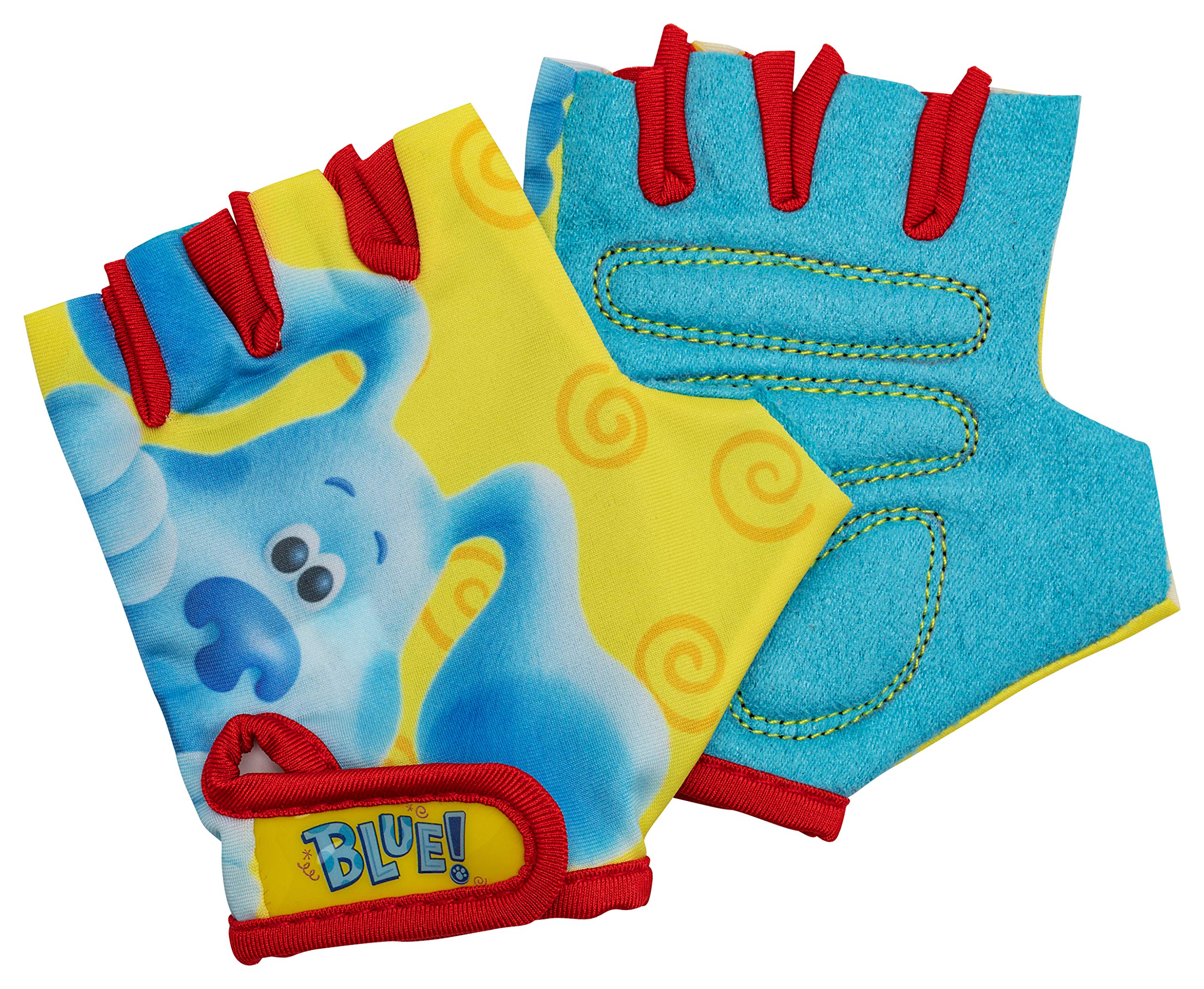 Nickelodeon Blue'S Clues & You! Toddler And Kids Elbow/Knee Pads And Gloves, Blue/Red/Yellow