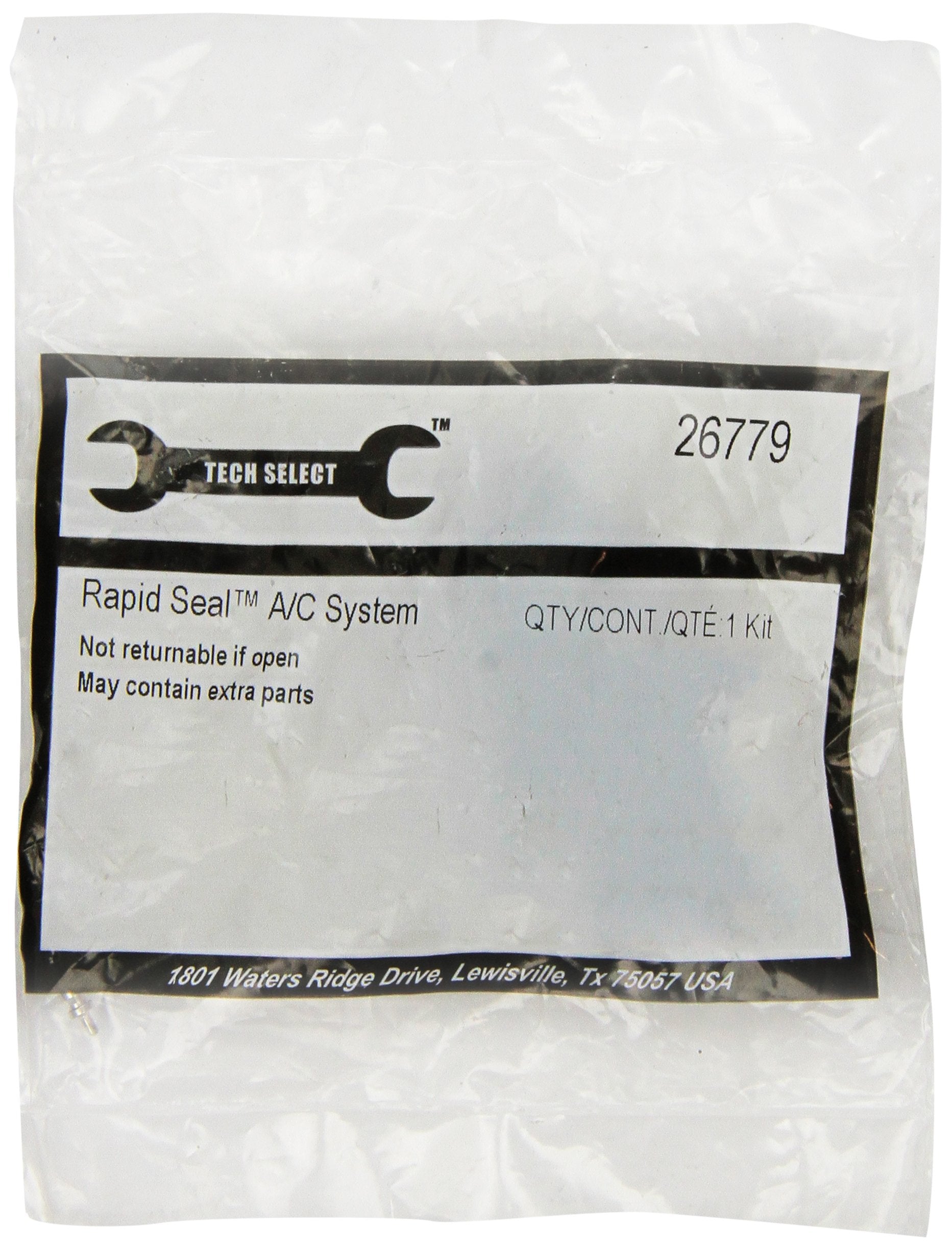 Four Seasons 26779 Cap & Valve Air Conditioning System Seal Kit, Black