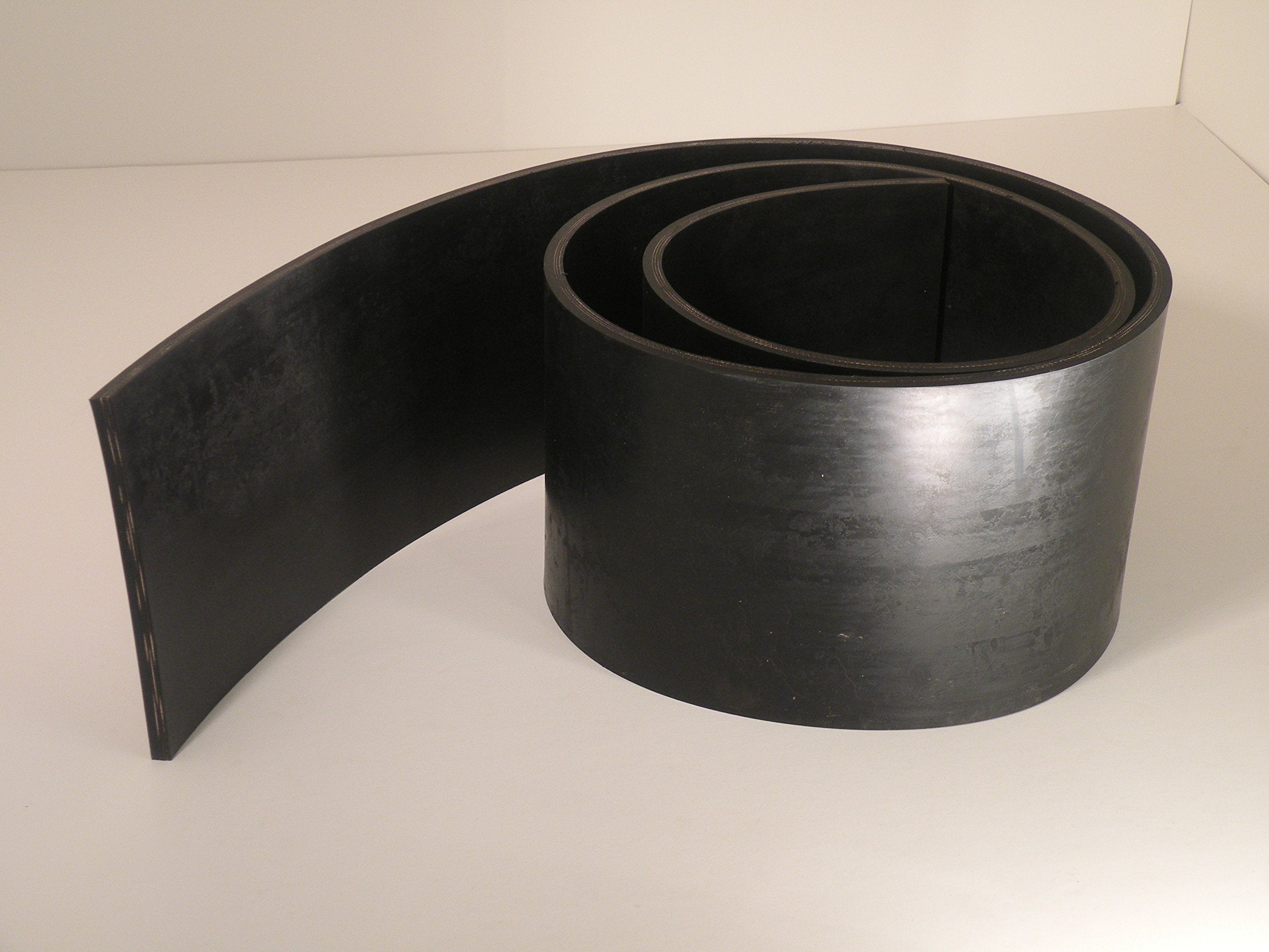 PlowRubber.com Heavy Duty Snow Deflector, 8 Wide x 9 Long, Black Rubber