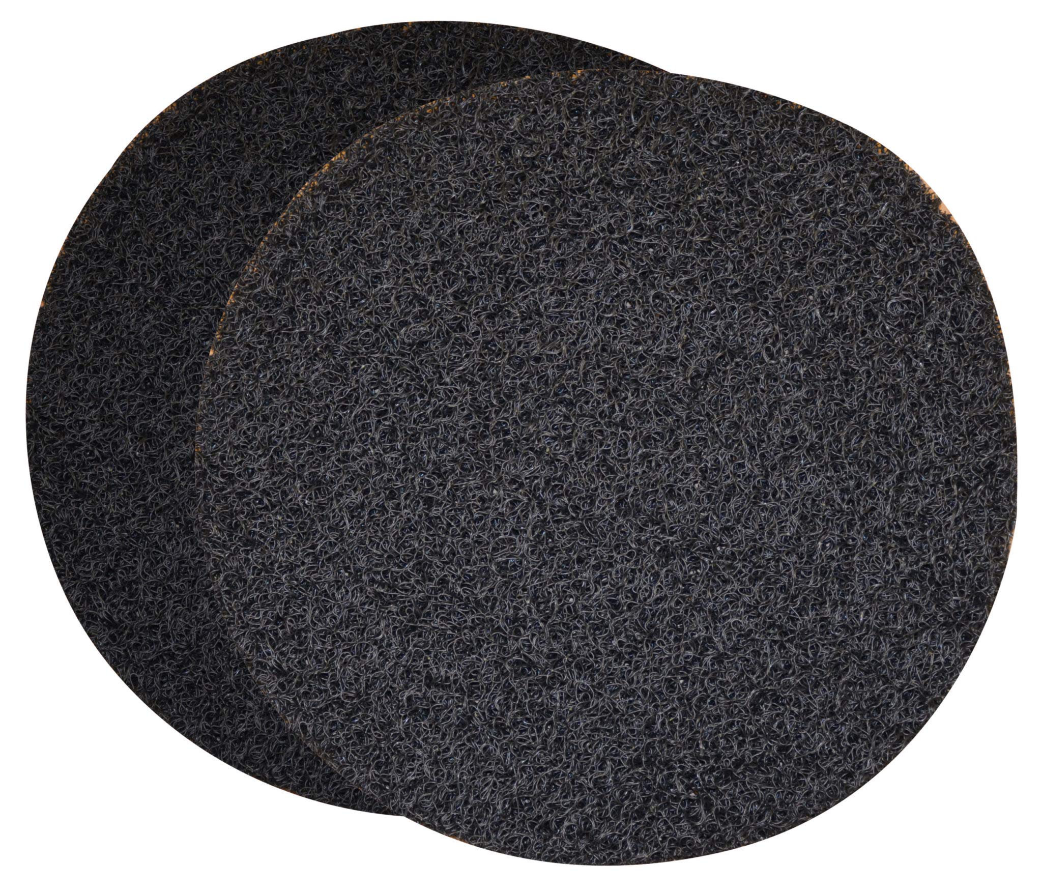 JohnDow Industries JDISP1 Oil Splash Pad, 15 inch Diameter fits Most Oil drains, 2 Pack, Black
