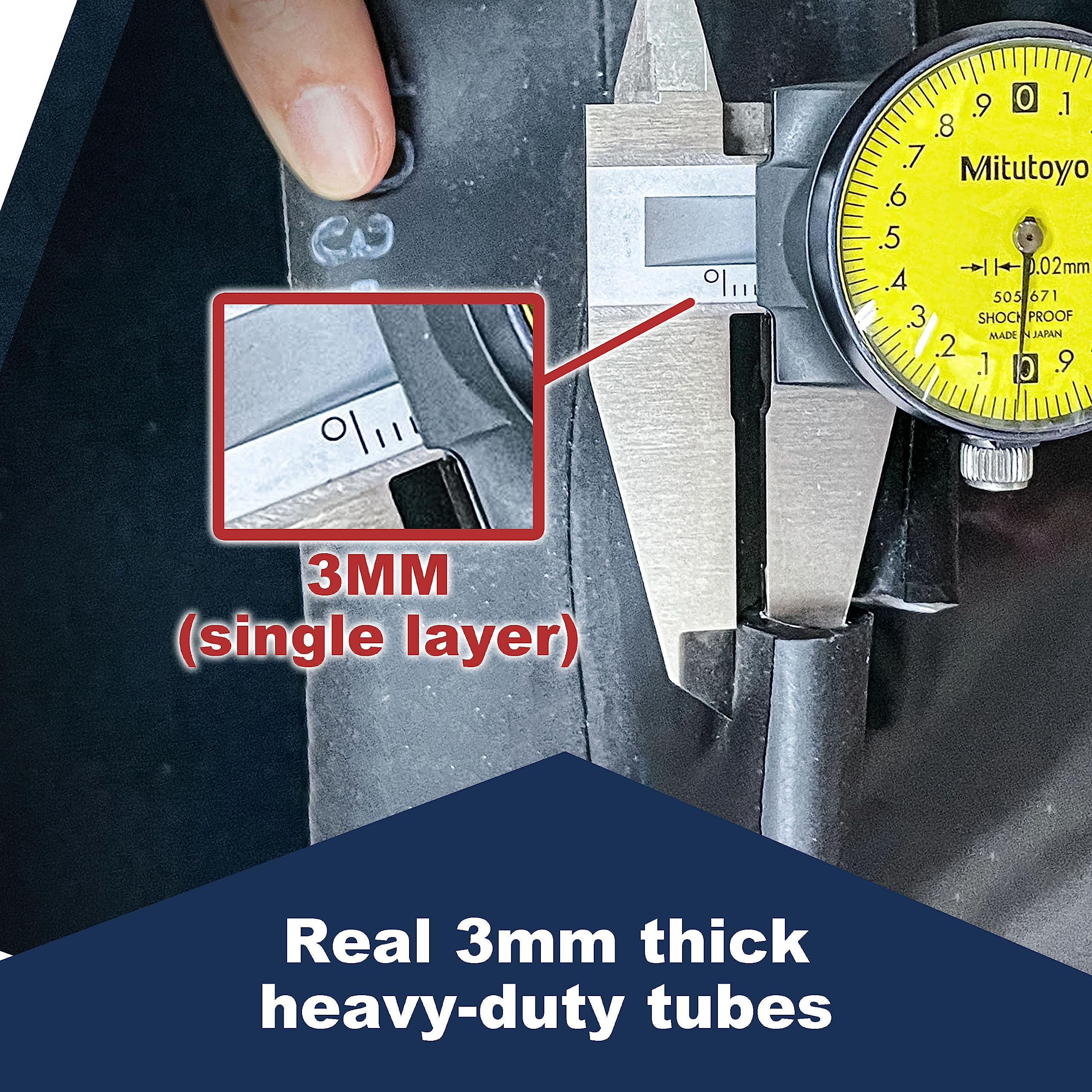 Pivotrax 90/90-21 Or 80/100-21 (3.00 X 21) Heavy Duty Motorcycle Tube - 3Mm Thick - Tr4