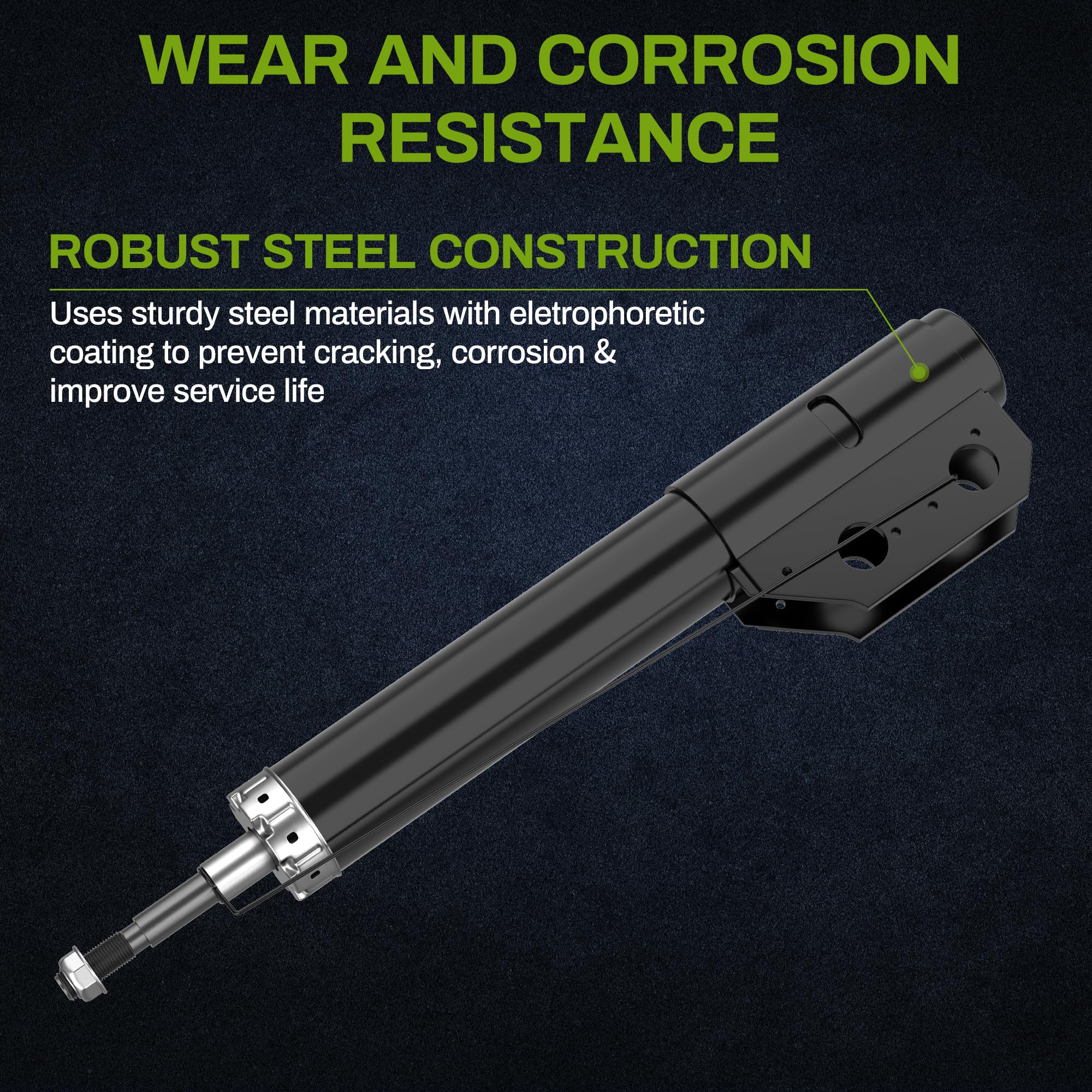 Autosaver88 Complete Struts Shocks Compatible With 1994-2004 Ford Mustang Front & Rear 4 Pcs