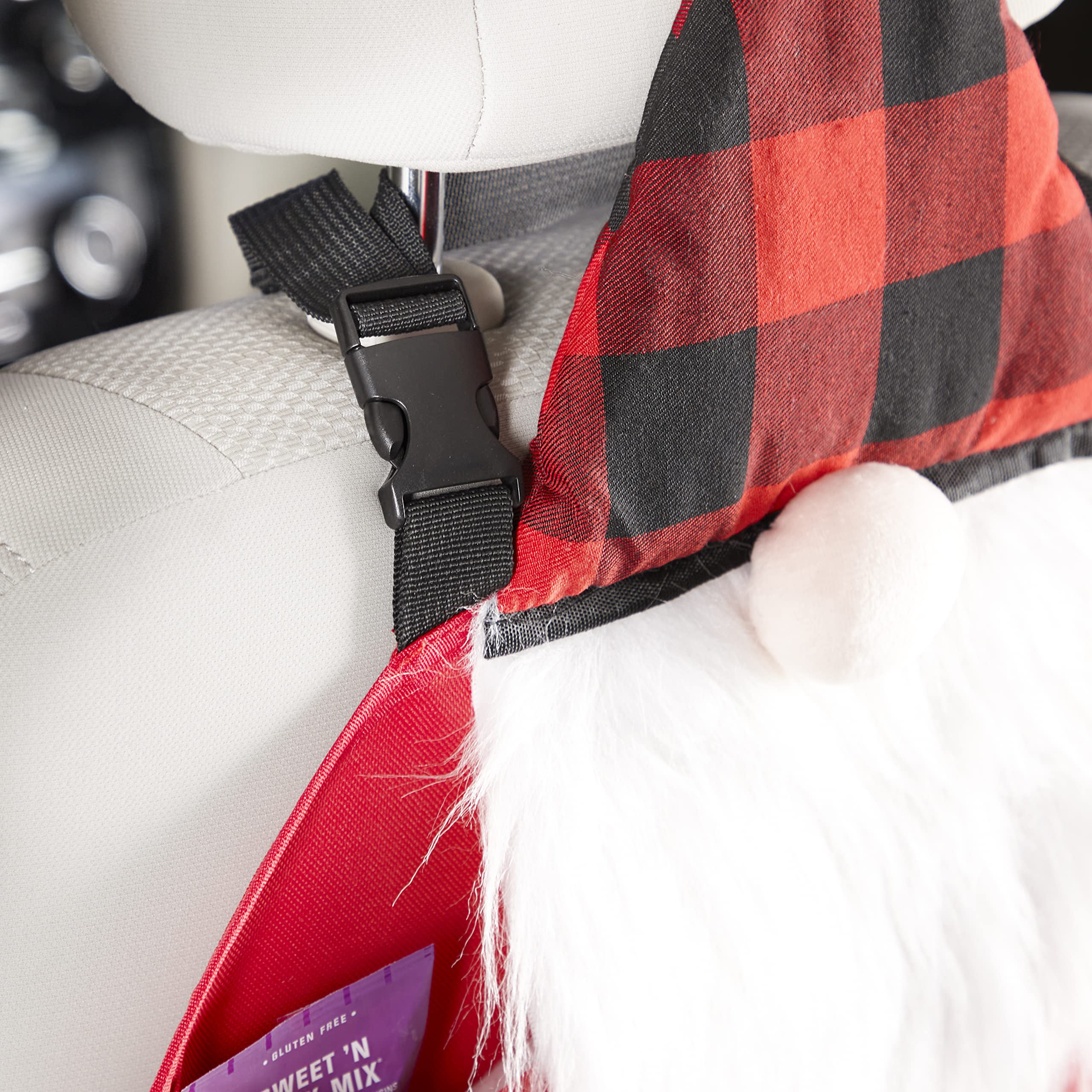 Gnome Back Seat Organizers - Black & Red